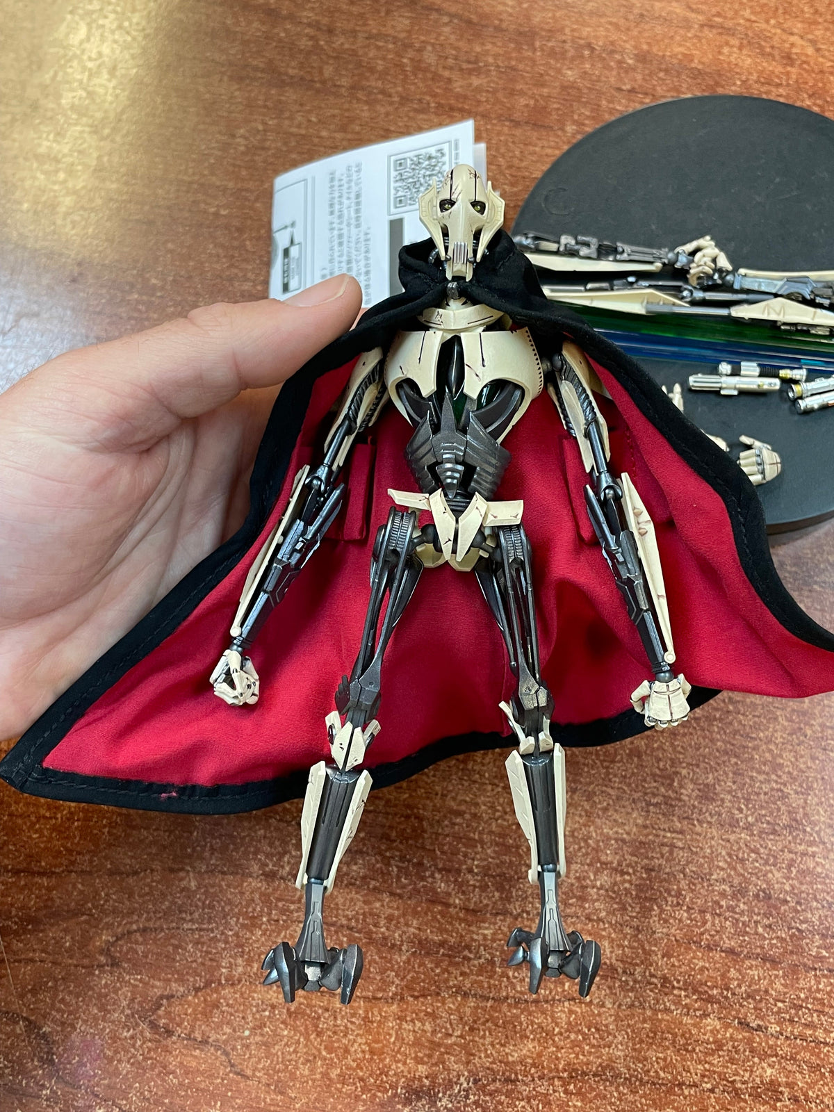 General Grievous (Star Wars Revenge Of The Sith, Bandai SH Figuarts) COMPLETE product image 8, provided for visual reference