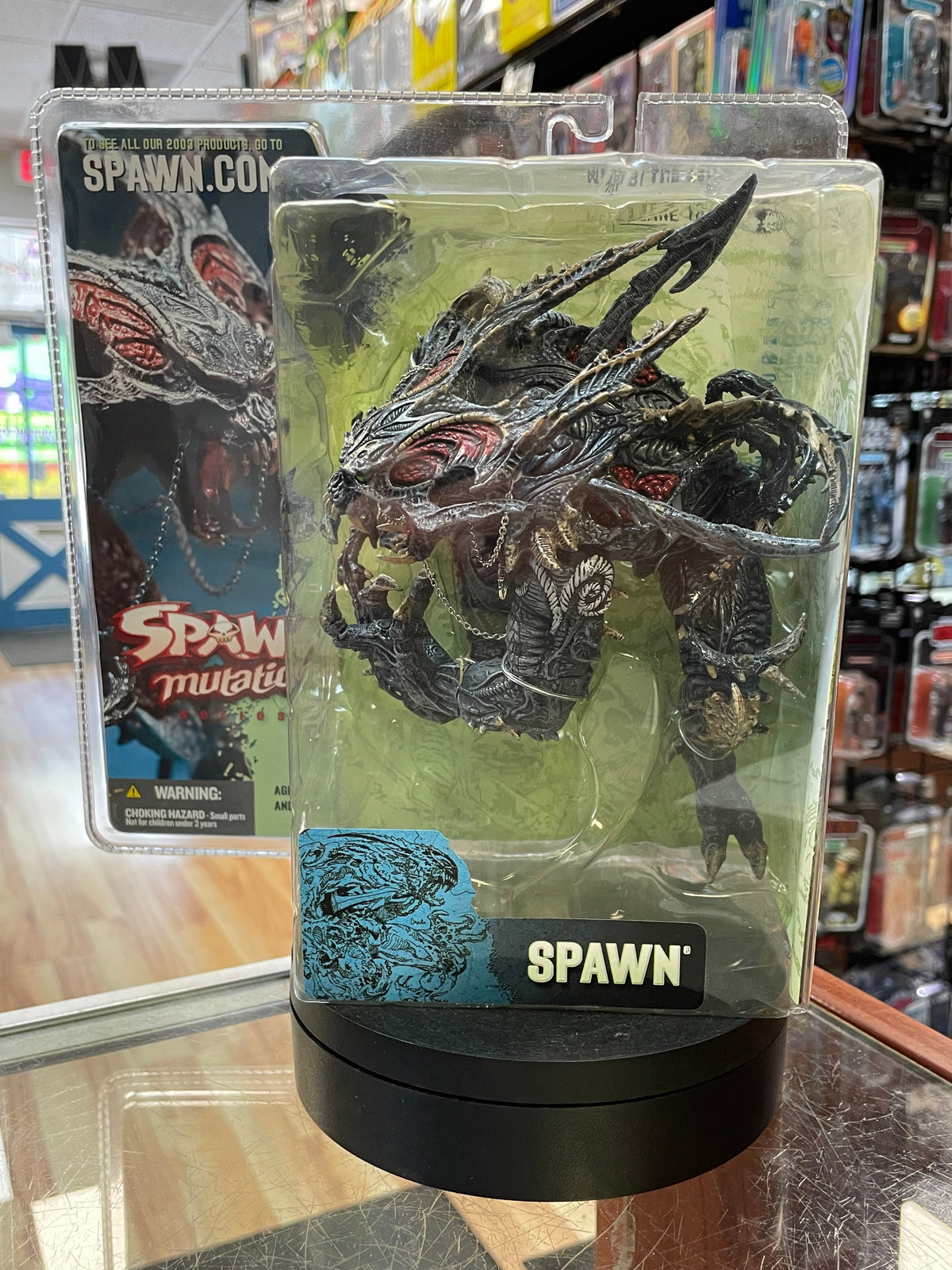 Spawn (Vintage Spawn Mutations, McFarlane) SEALED product image 1, provided for visual reference and product detail review