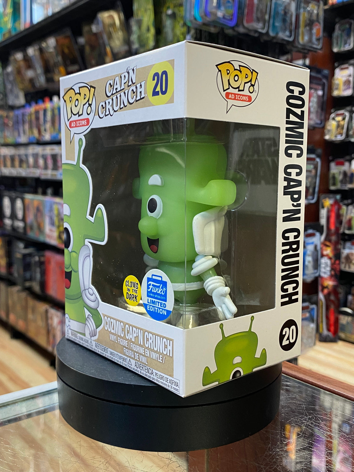 Cozmic Cap'N Crunch #20 (Funko Pop, Ad Icons) EXCLUSIVE product image 2, provided for visual reference and product detail