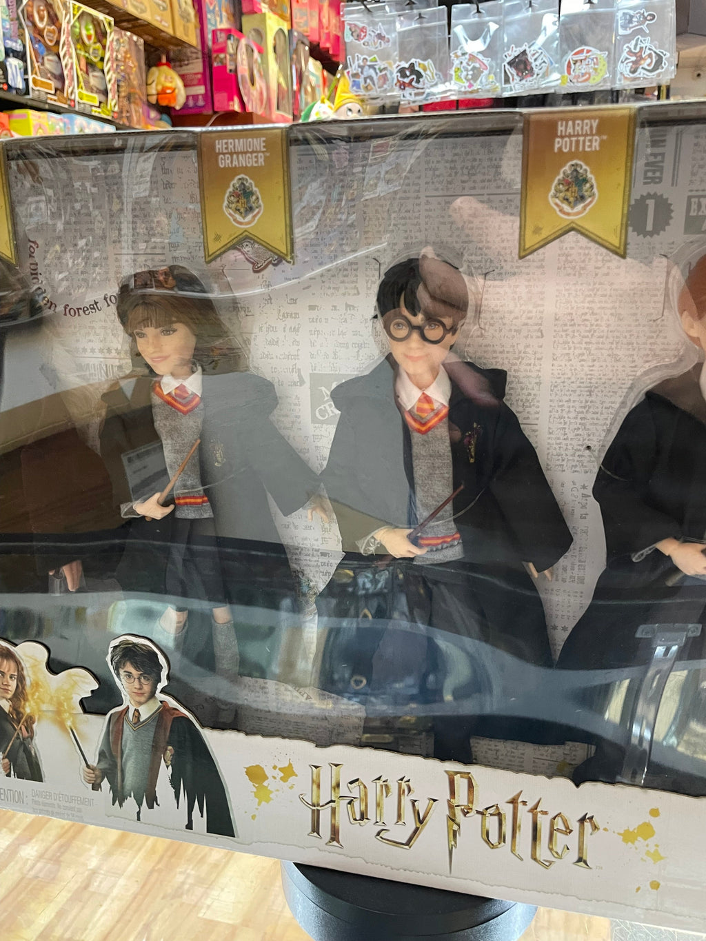 Ron/Hermione/Dumbledore/McGonagall 5 Pack Doll (Harry Potter, Mattel) **SEALED** product image 4, provided for visual