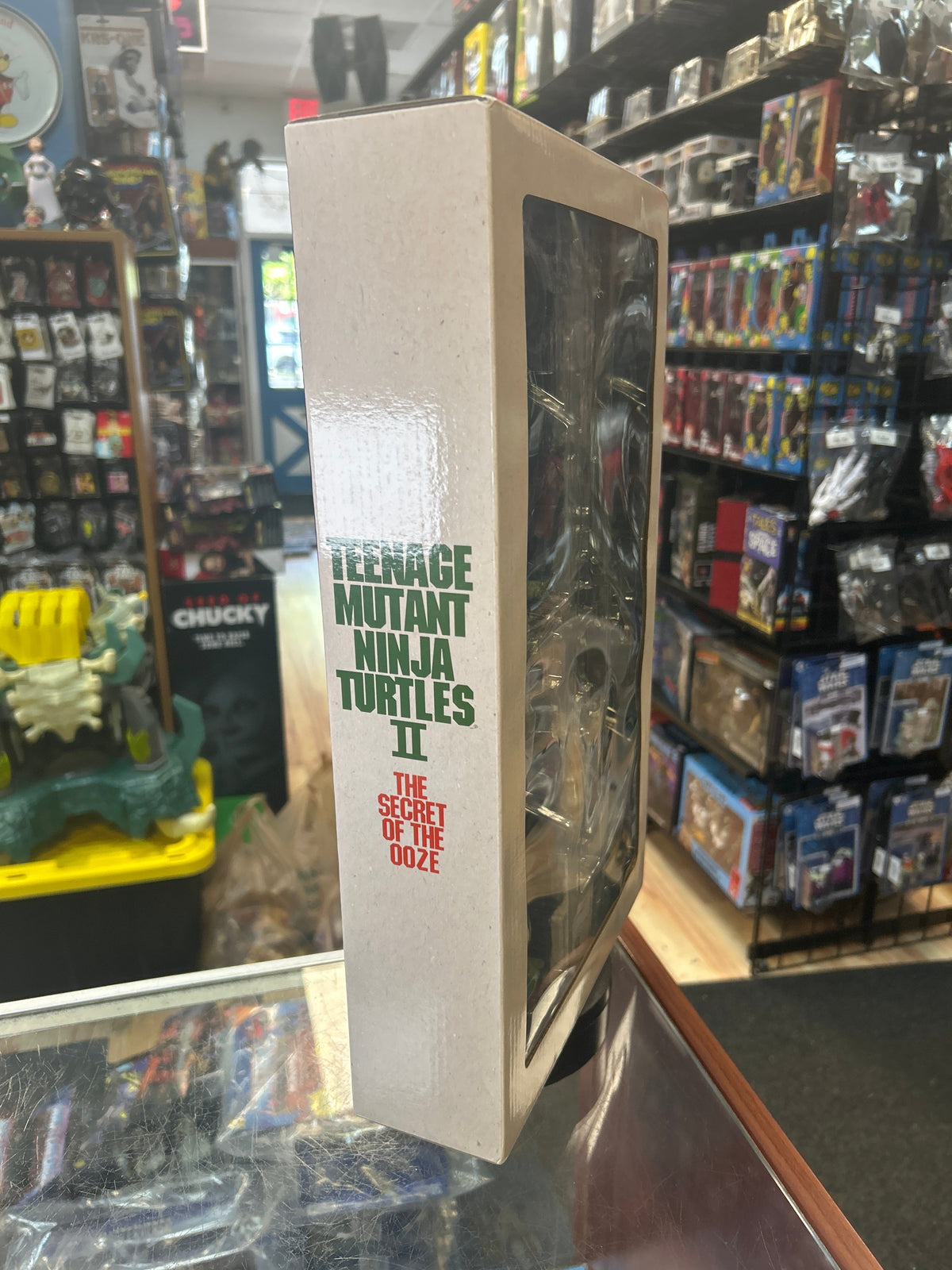 Secret of the Ooze 4 Pack (TMNT Ninja Turtles, NECA) **SEALED** product image 3, provided for visual reference and product