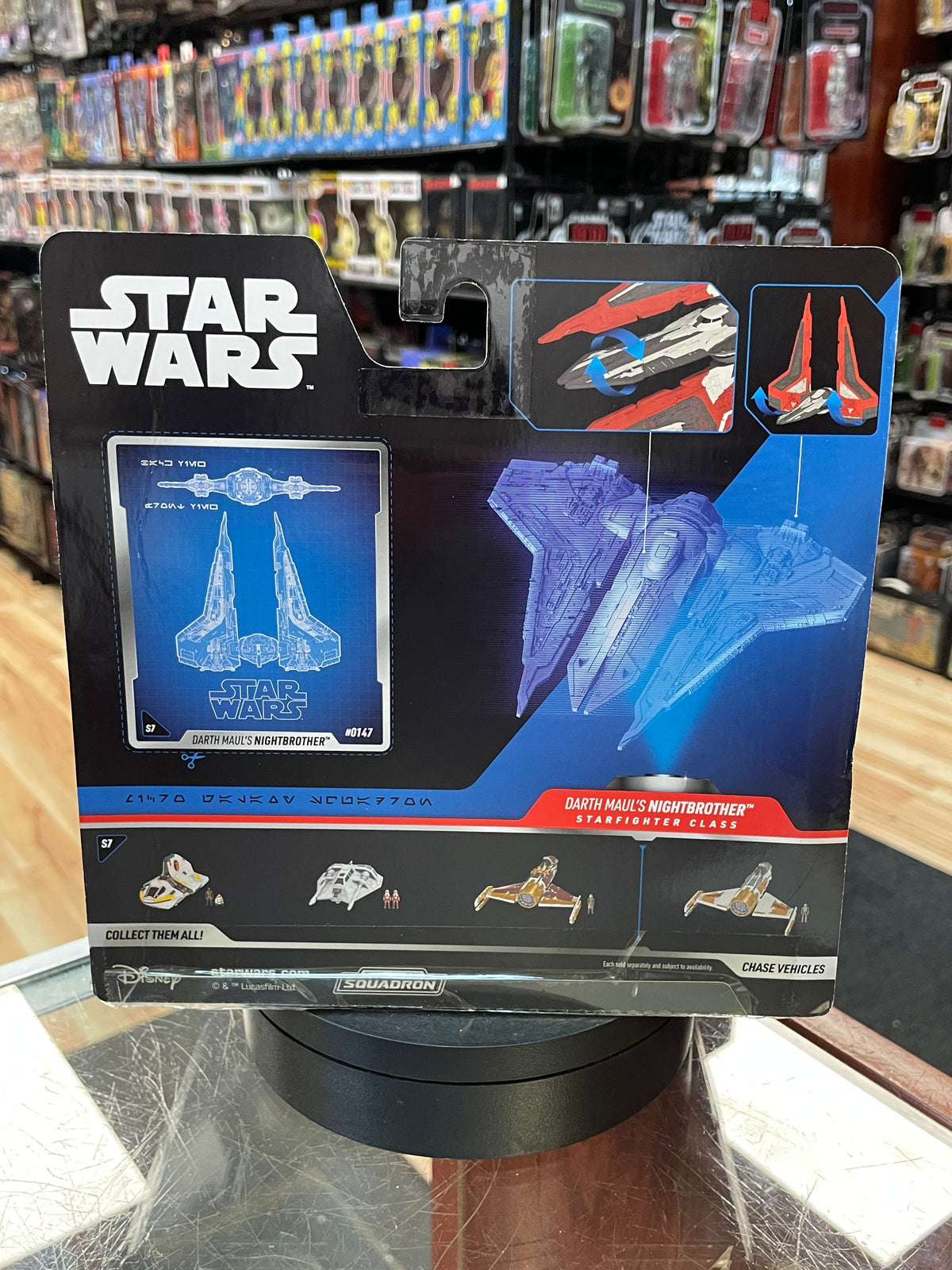 Darth Maul’s Nightbrother (Star Wars, Micro Galaxy Squadron, jazwares) SEALED product image 5, provided for visual reference