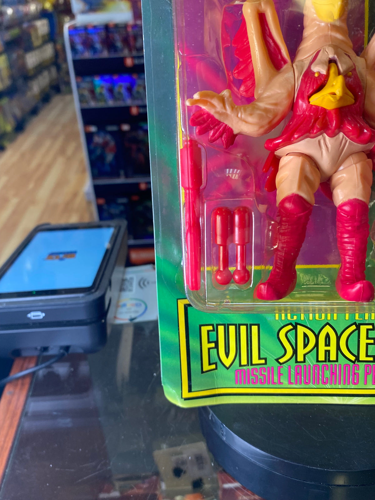 Pete & Repeat Evil Space Aliens (Vintage MMPR Power Rangers, Bandai) SEALED product image 5, provided for visual reference