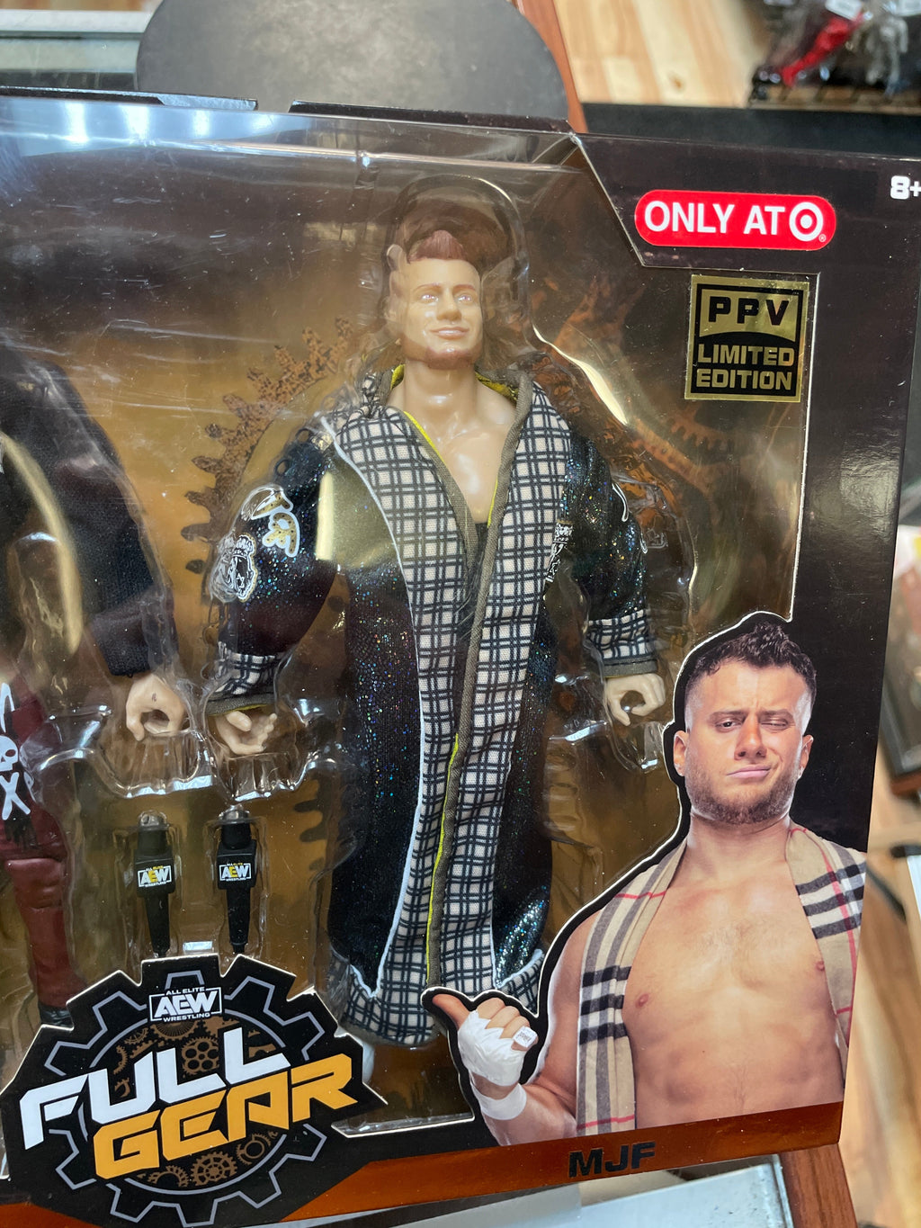 Full Gear: Jon Moxley & MJF (AEW Unmatched Collection, Jazwares) SEALED product image 3, provided for visual reference and