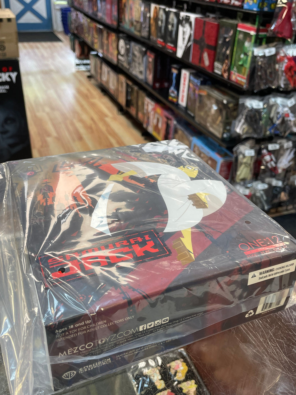Samurai Jack (Mezco One:12, Cartoon Network) **SEALED** product image 5, provided for visual reference and product detail
