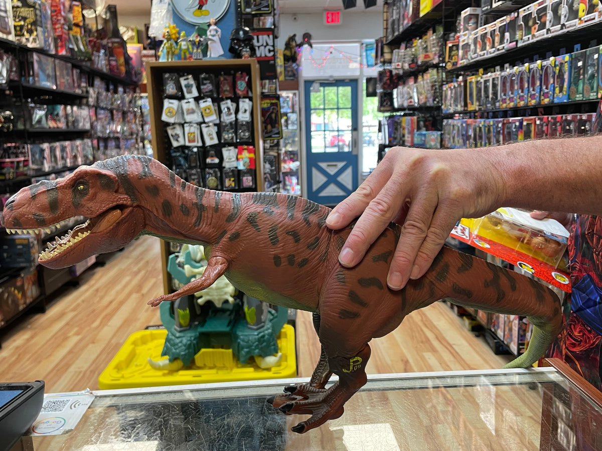 Red Tyrannosaurus Rex JP09 (Vintage Jurassic Park, Kenner) **Untested** product image 1, provided for visual reference and