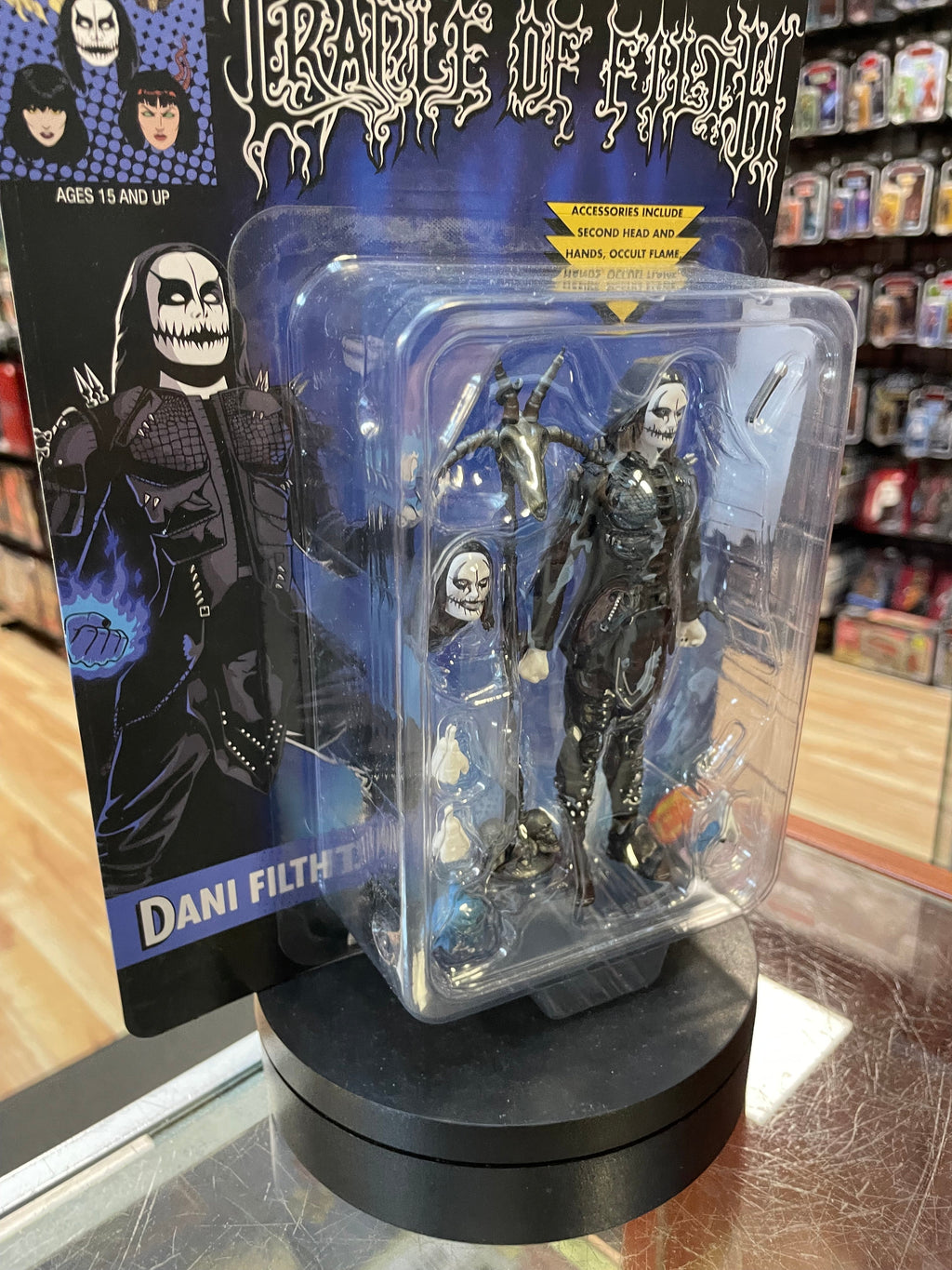 Dani Filth (Incendium Fig Biz, Cradle of Filth )SEALED product image 5, provided for visual reference and product detail