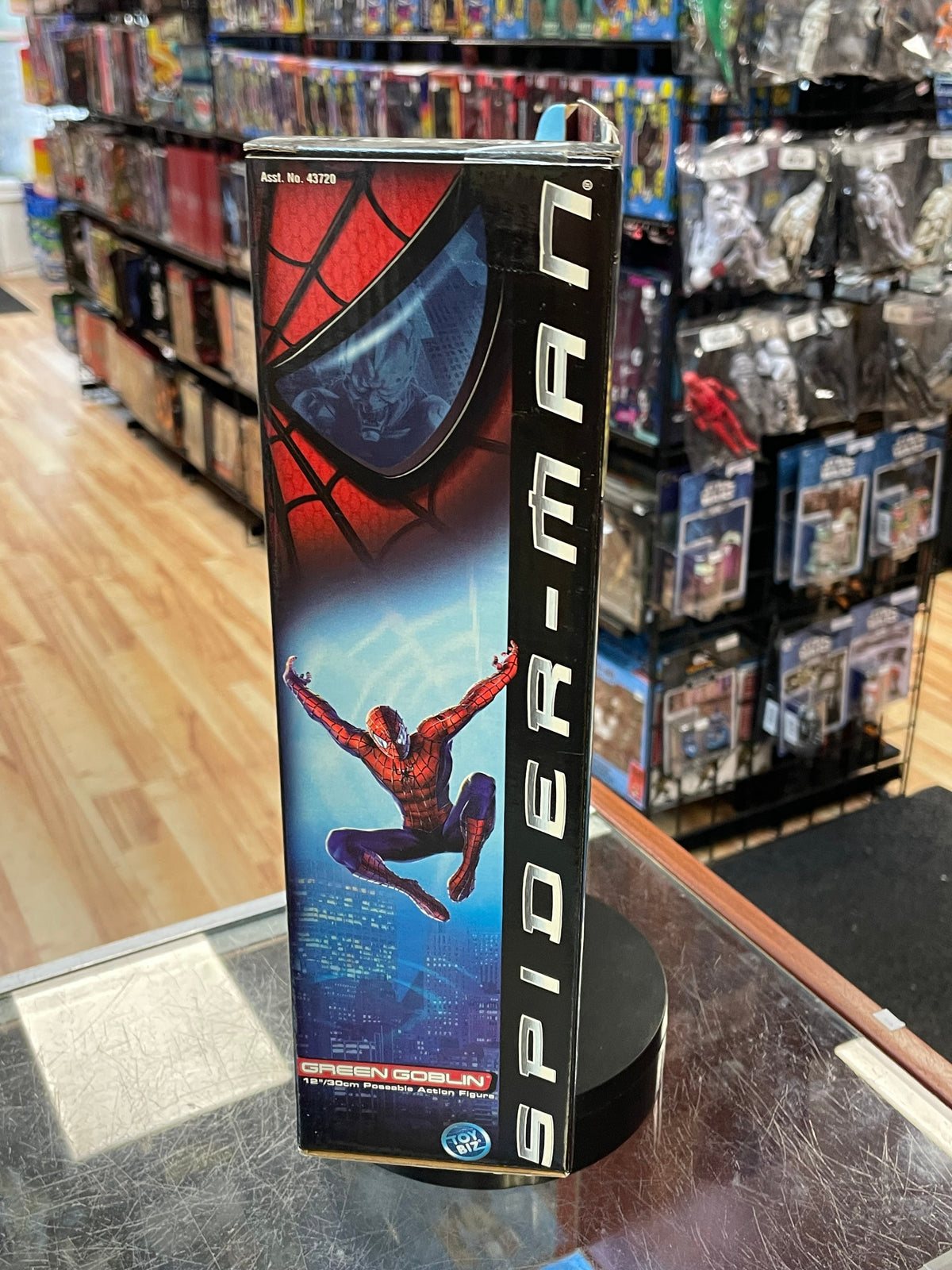Green Goblin 12” Poseable Figure (Vintage Spider-Man, Toy Biz) SEALED product image 5, provided for visual reference and