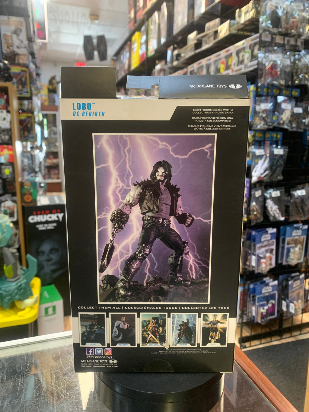 Rebirth Lobo (DC Multiverse, McFarlane) **SEALED** product image 4, provided for visual reference and product detail review