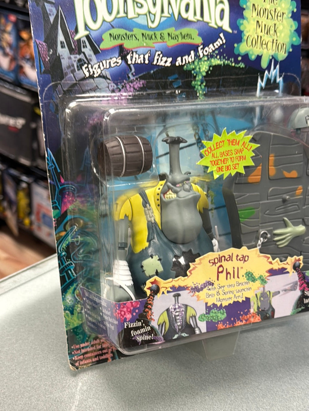 Spinal Tap Phil (Vintage Toonsylvania, Toy Island) SEALED product image 6, provided for visual reference and product detail