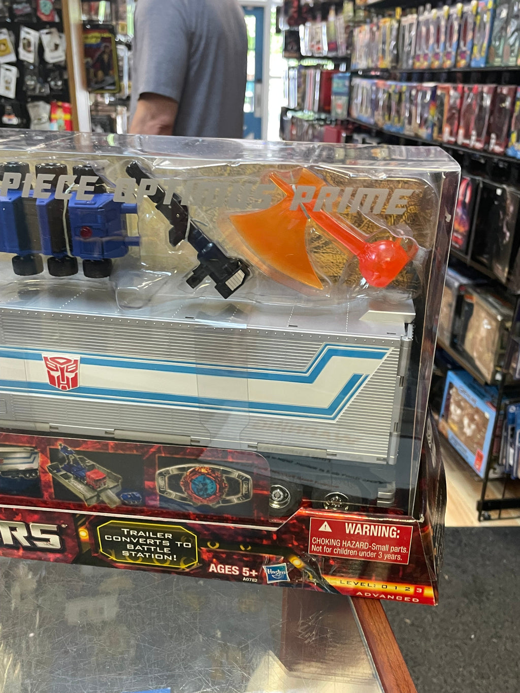 Optimus Prime with Trailer (Transformers Masterpiece, Hasbro) **SEALED** product image 5, provided for visual reference and