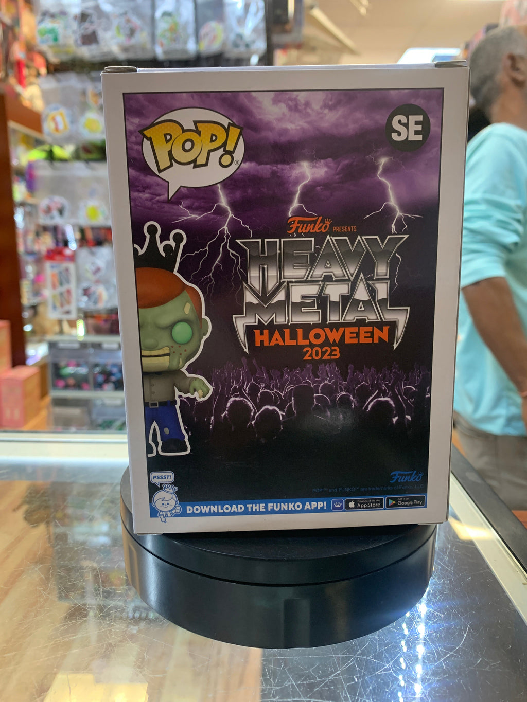 Freddy as Zombie GITD LE 4500 (Funko Pop, Freddy Funko) product image 3, provided for visual reference and product detail