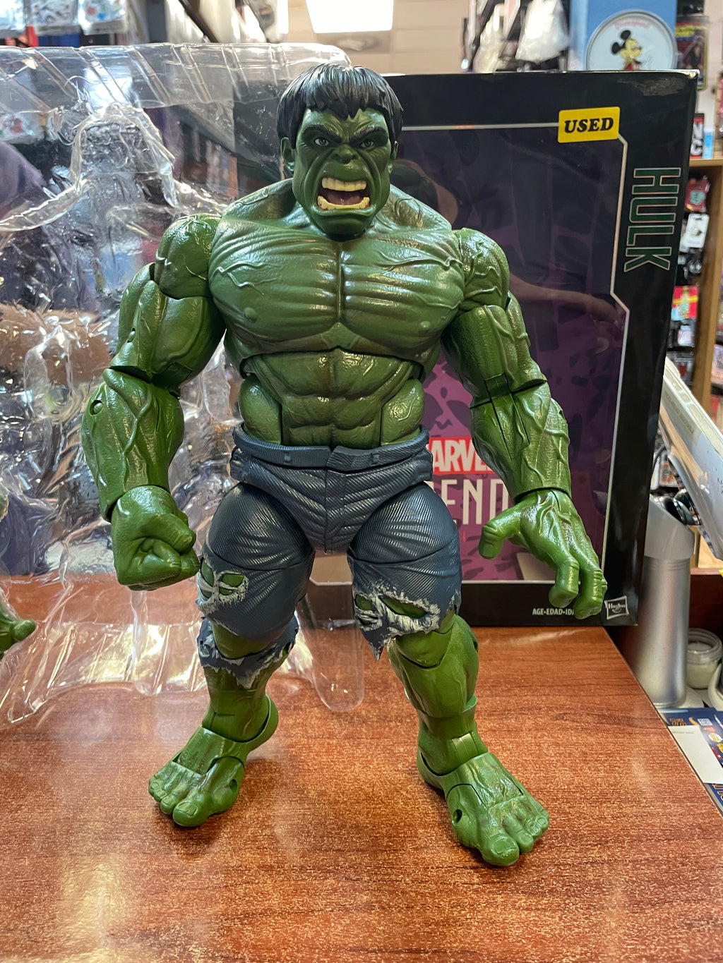 Incredible Hulk -Deluxe- (Marvel Legends, Hasbro) **COMPLETE** product image 4, provided for visual reference and product