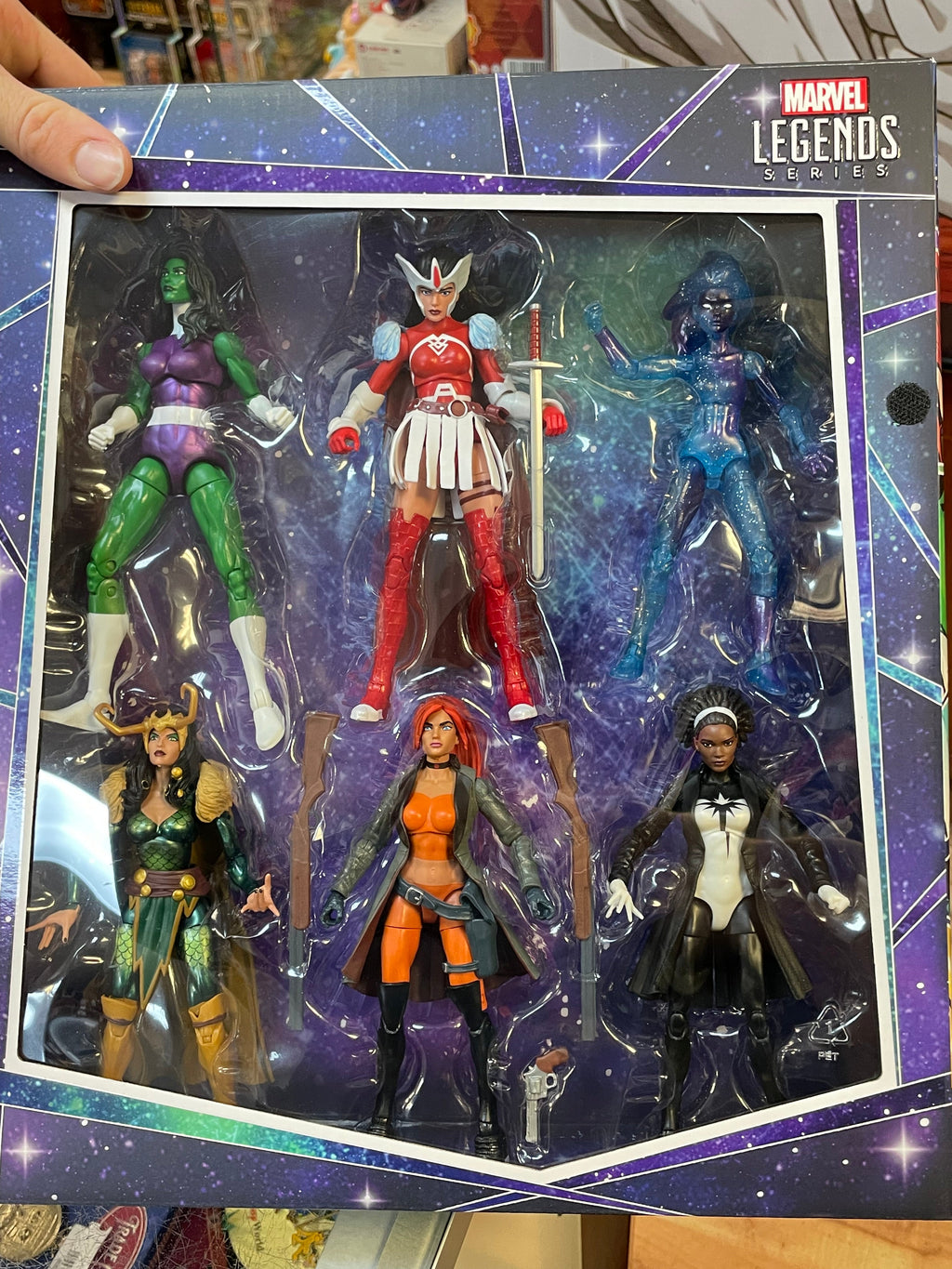 A-Force Heroines 6 Pack (Marvel Legends, Hasbro) *SEALED* product image 4, provided for visual reference and product detail