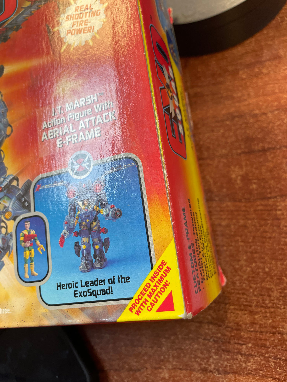 JT Marsh Aerial Attack E-Frame (Vintage Exo Squad, Playmates) **SEALED** product image 9, provided for visual reference and