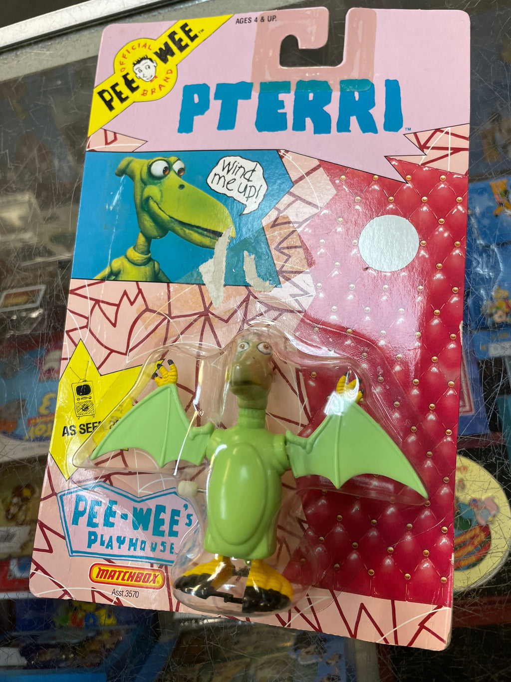 Pterri (Vintage Pee-Wee’s Playhouse, Matchbox) product image 4, provided for visual reference and product detail review