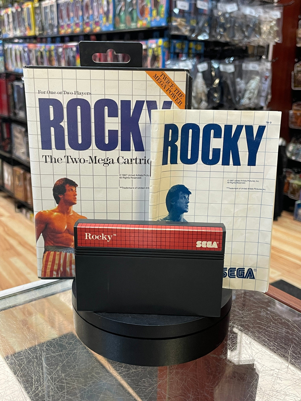 Rocky 1360 (SEGA Master System SMS, Video Games) **COMPLETE** product image 1, provided for visual reference and product