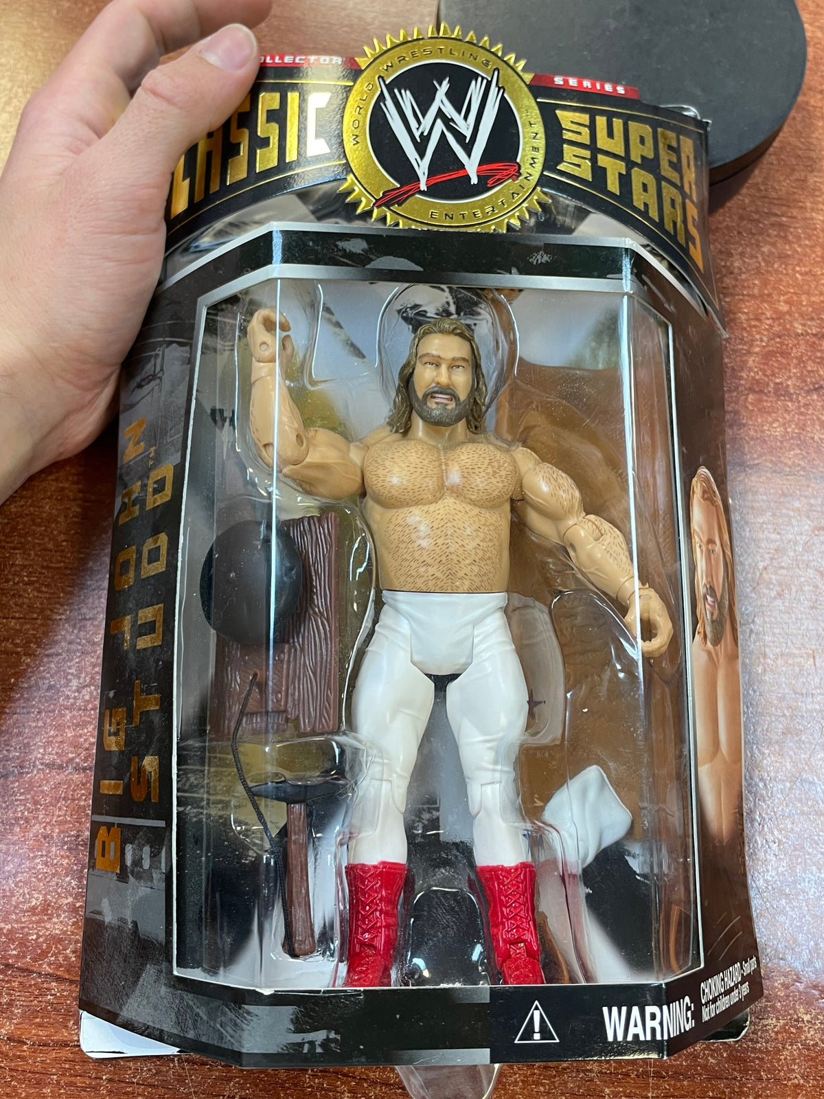 Big John Studd (WWF Classic Superstars, Jakks) **SEALED** product image 3, provided for visual reference and product detail