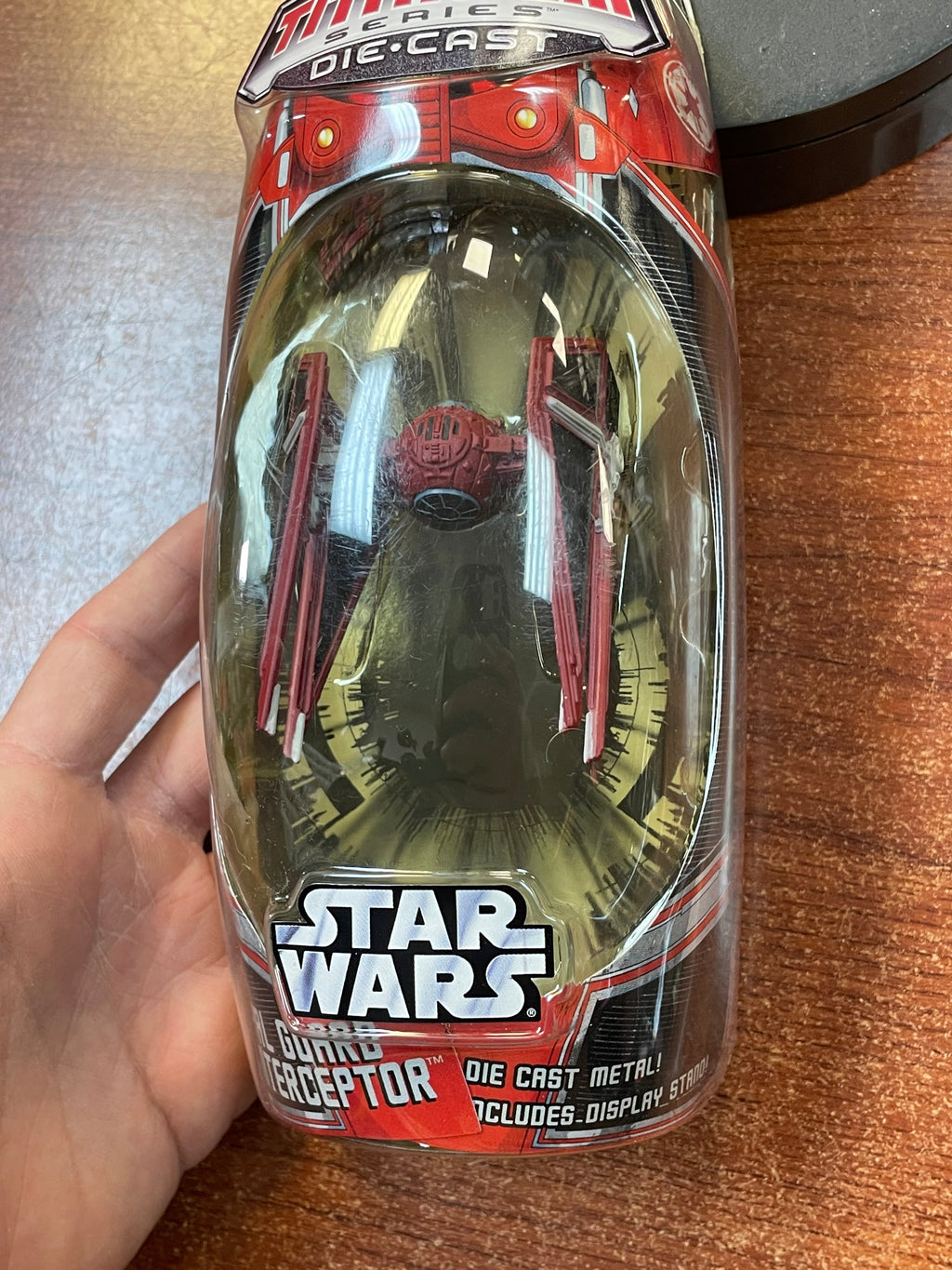 Royal Guard Tie Interceptor (Star Wars Titanium Series, Hasbro) SEALED product image 4, provided for visual reference and