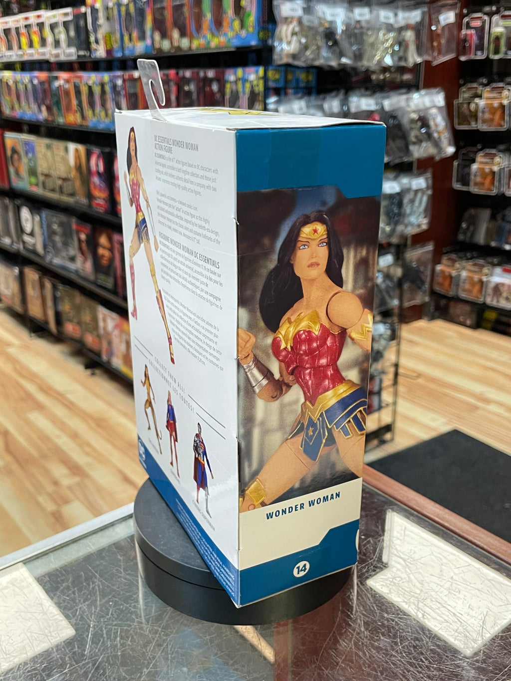 Wonder Woman (DC Essentials, DC Collectibles) SEALED product image 3, provided for visual reference and product detail review