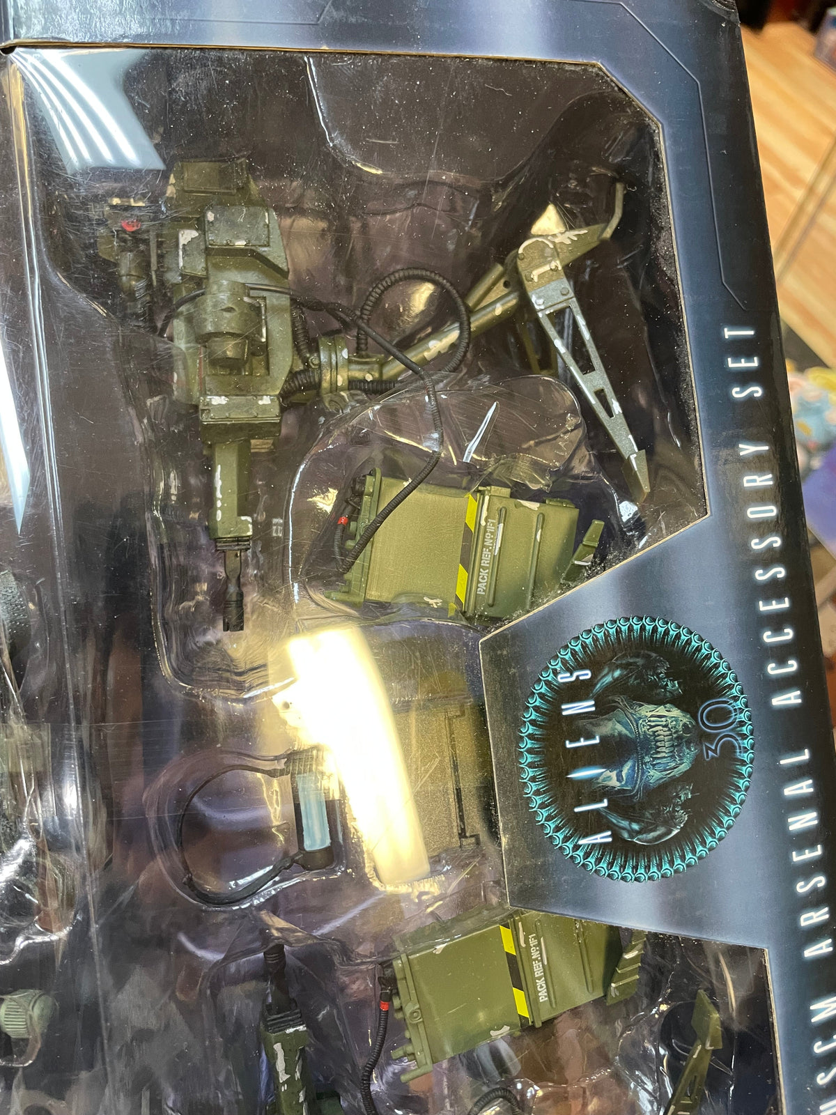 USCM Arsenal Accessory Set (NECA, Aliens) SEALED product image 6, provided for visual reference and product detail review