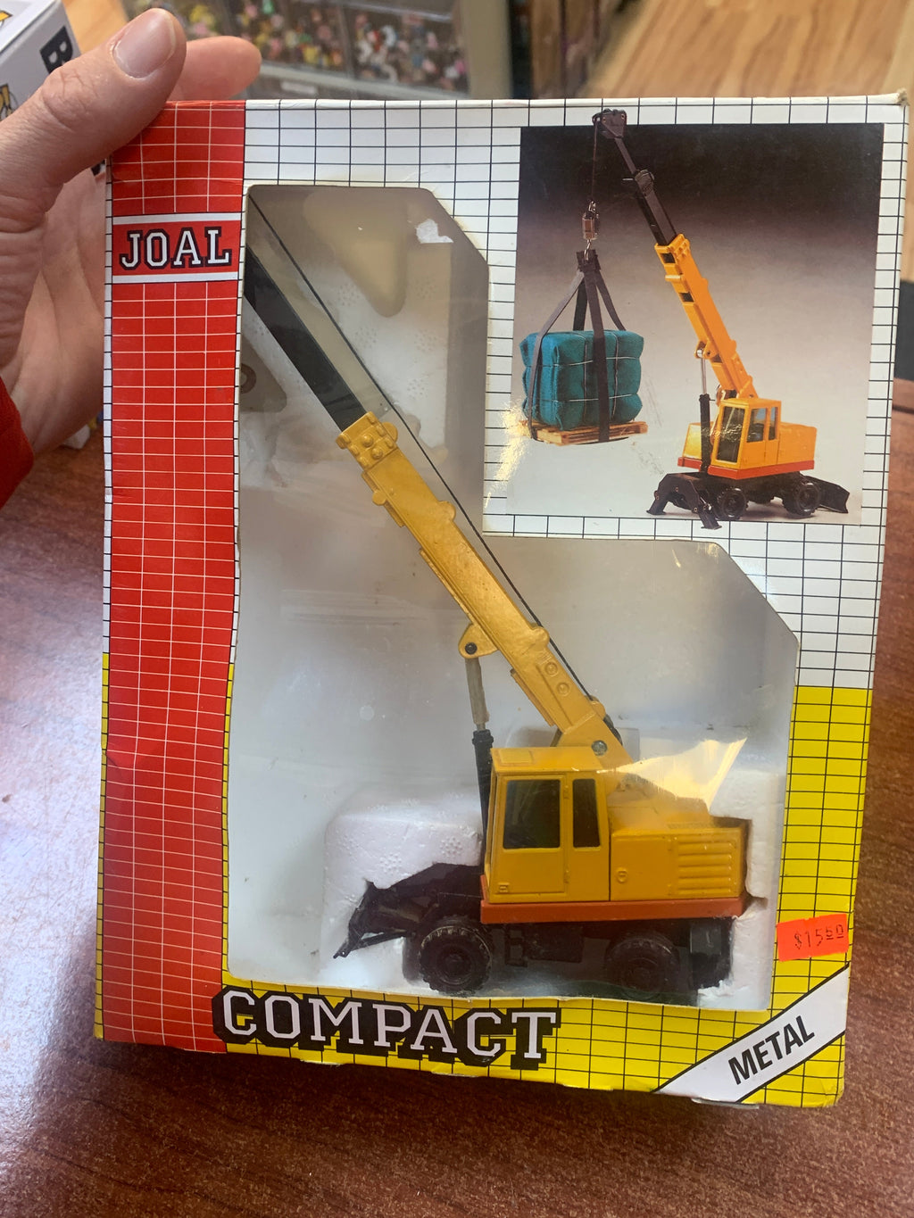 Caterpillar Compact Telescopic Crane 1/70 ( Vintage JOAL, CAT) product image 9, provided for visual reference and product