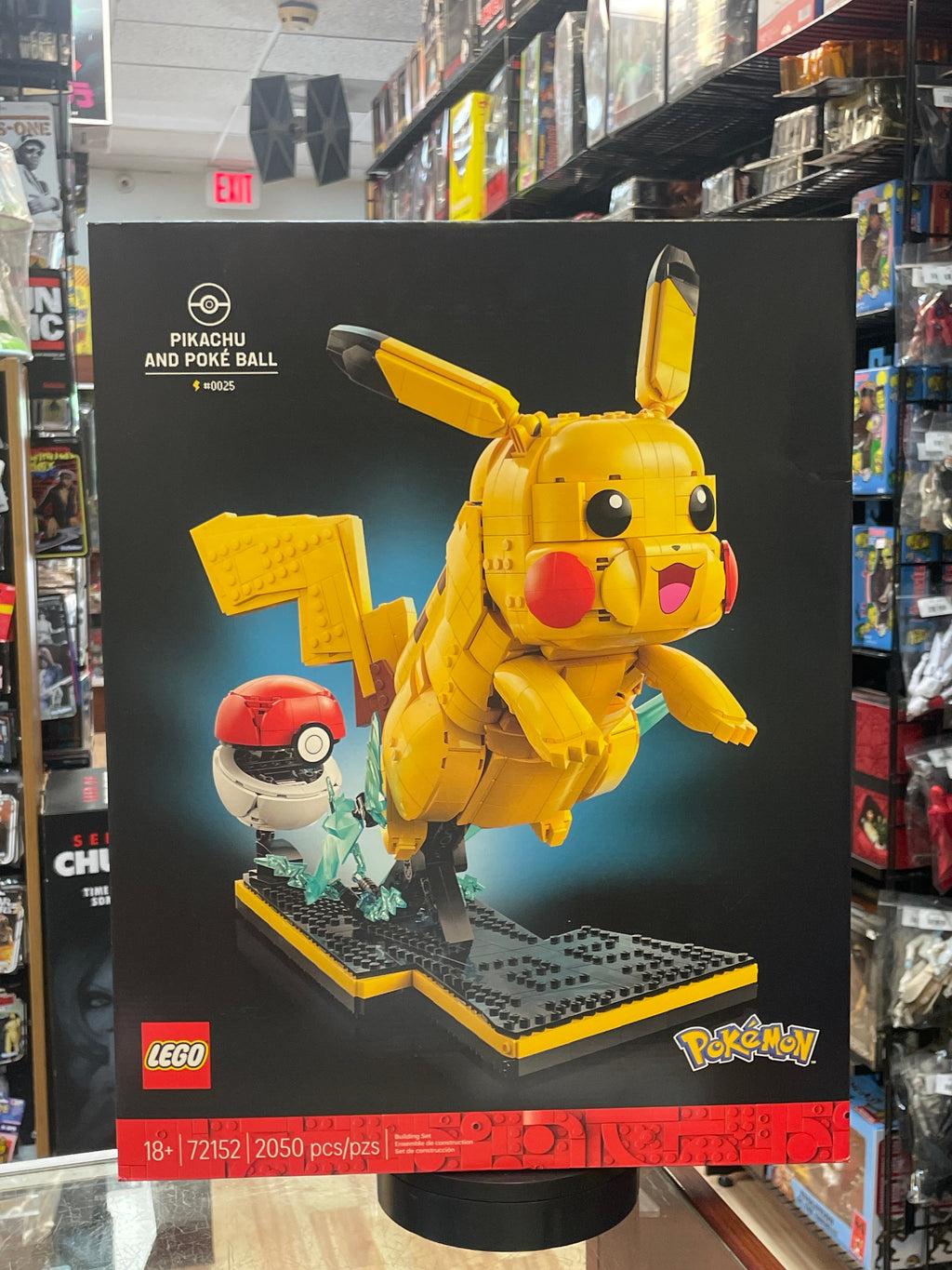 Pikachu & Poke'Ball #72152 (Lego, Pokemon) **SEALED** product image 1, provided for visual reference and product detail