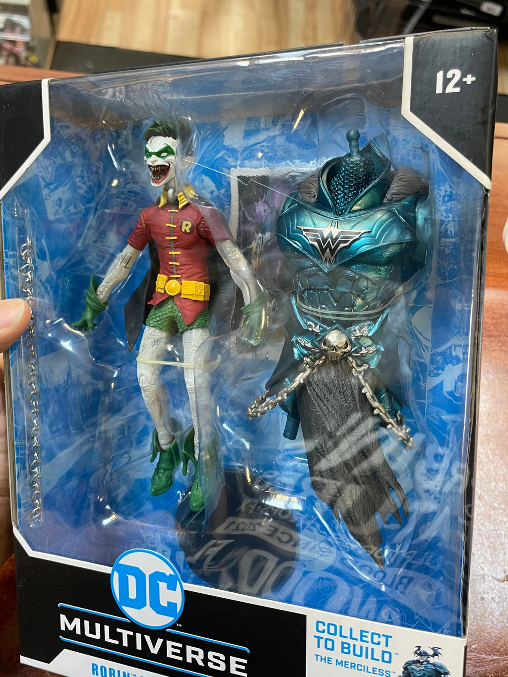 Robin Earth-22 BAF Merciless (DC Multiverse, McFarlane) SEALED product image 5, provided for visual reference and product