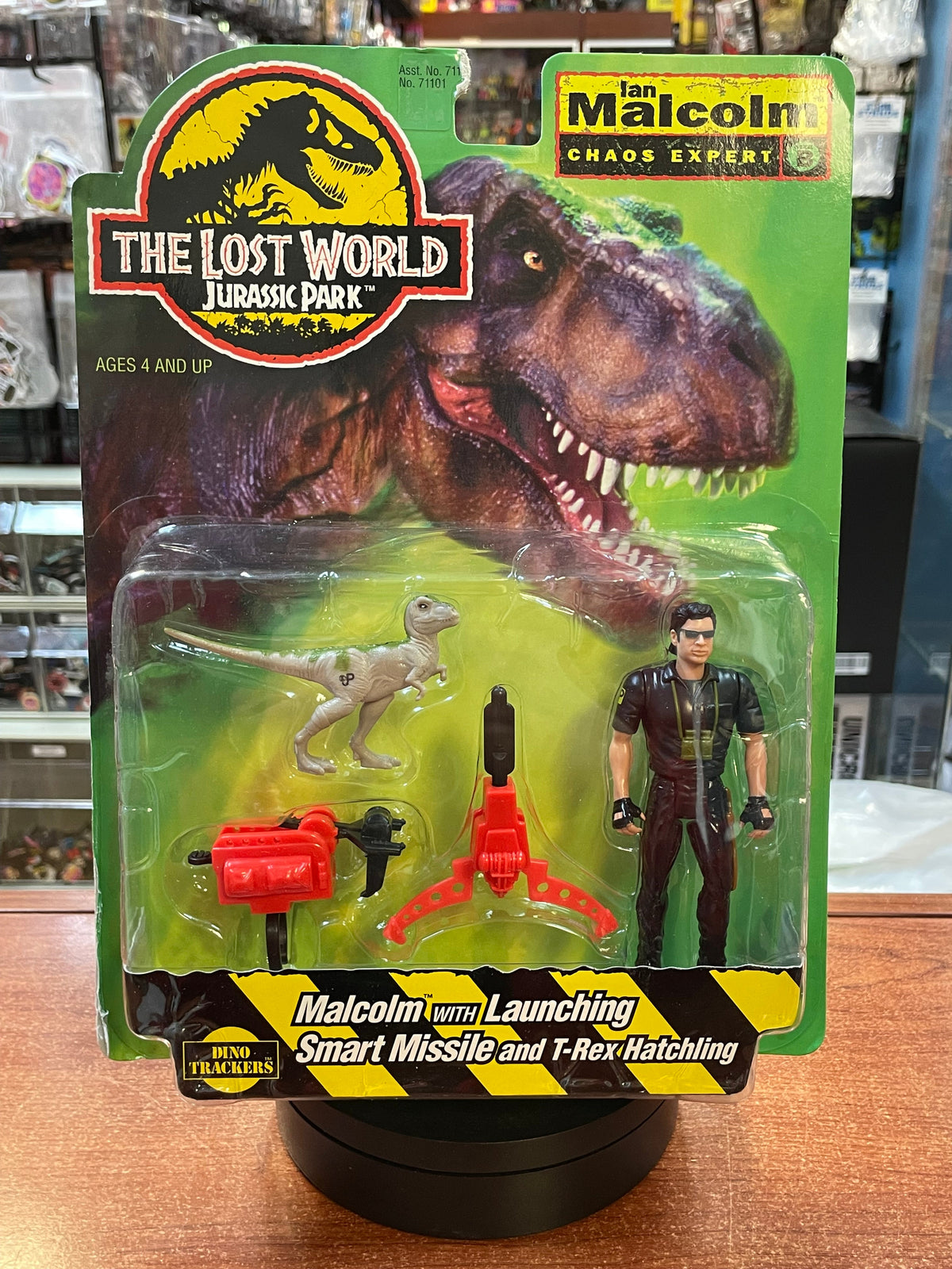Ian Malcom Chaos Expert (Vintage Jurassic Park Lost World, Kenner) **SEALED** product image 1, provided for visual reference