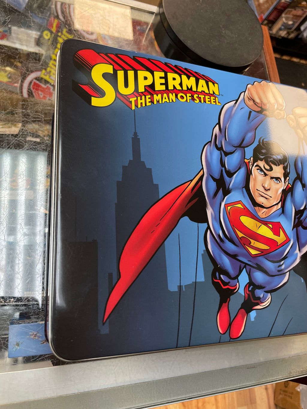 Man of Steel Superman (Mezco One:12, DC Comics) **COMPLETE** product image 13, provided for visual reference and product