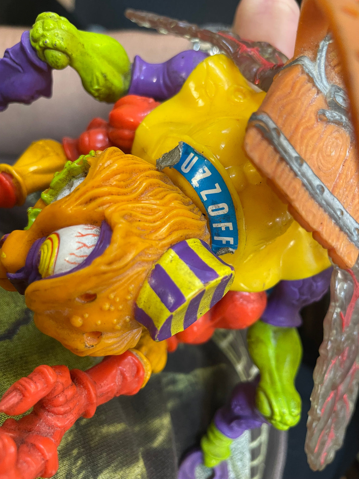Buzz Off (Vintage TMNT Ninja Turtles, Playmates) **LOOSE** product image 17, provided for visual reference and product