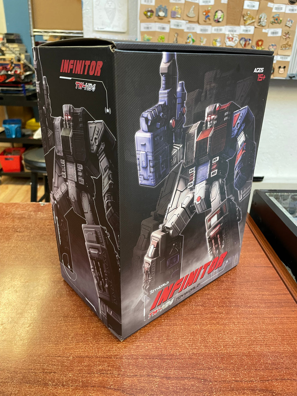 Toyworld TW-H04 Infinitor With Extra Headmaster (Transformers KO, 3rd Party) COMPLETE product image 29, provided for visual