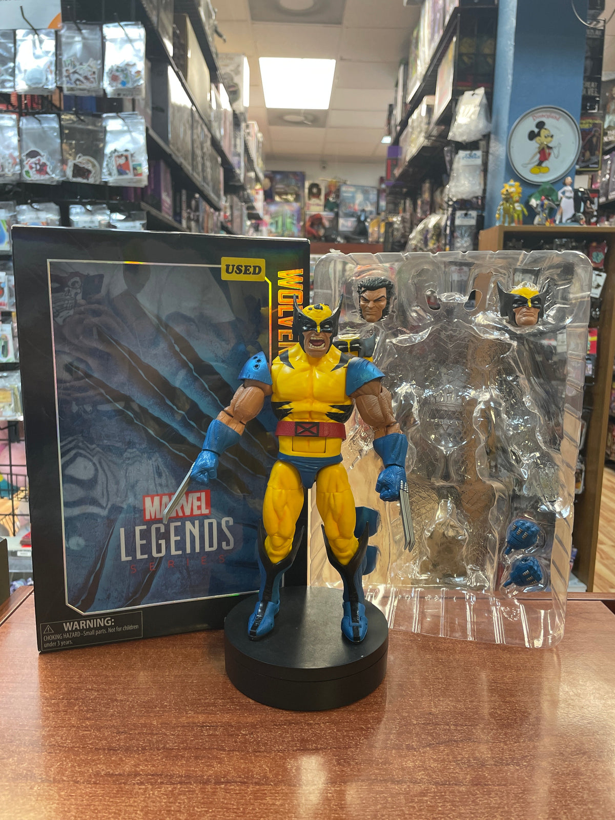 Wovlerine -Deluxe 12"- (Marvel Legends, Hasbro) **COMPLETE** product image 1, provided for visual reference and product