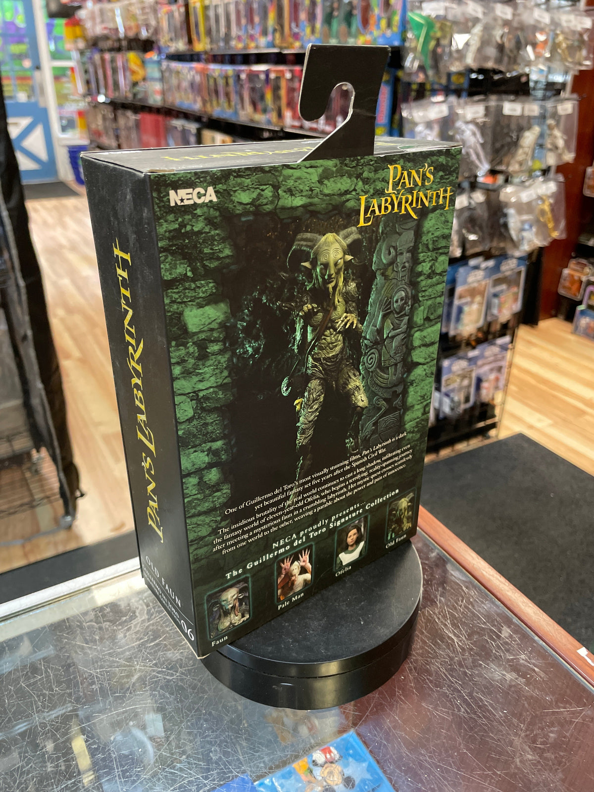 Old Faun (NECA, Pans Labyrinth) **SEALED** product image 6, provided for visual reference and product detail review