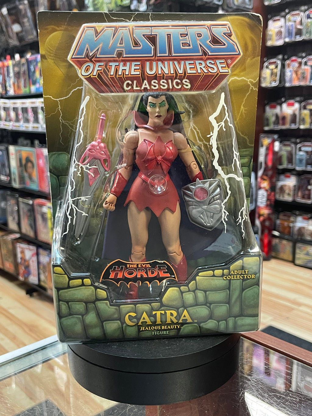Catra (MOTU Classics, Mattel) **SEALED** product image 1, provided for visual reference and product detail review