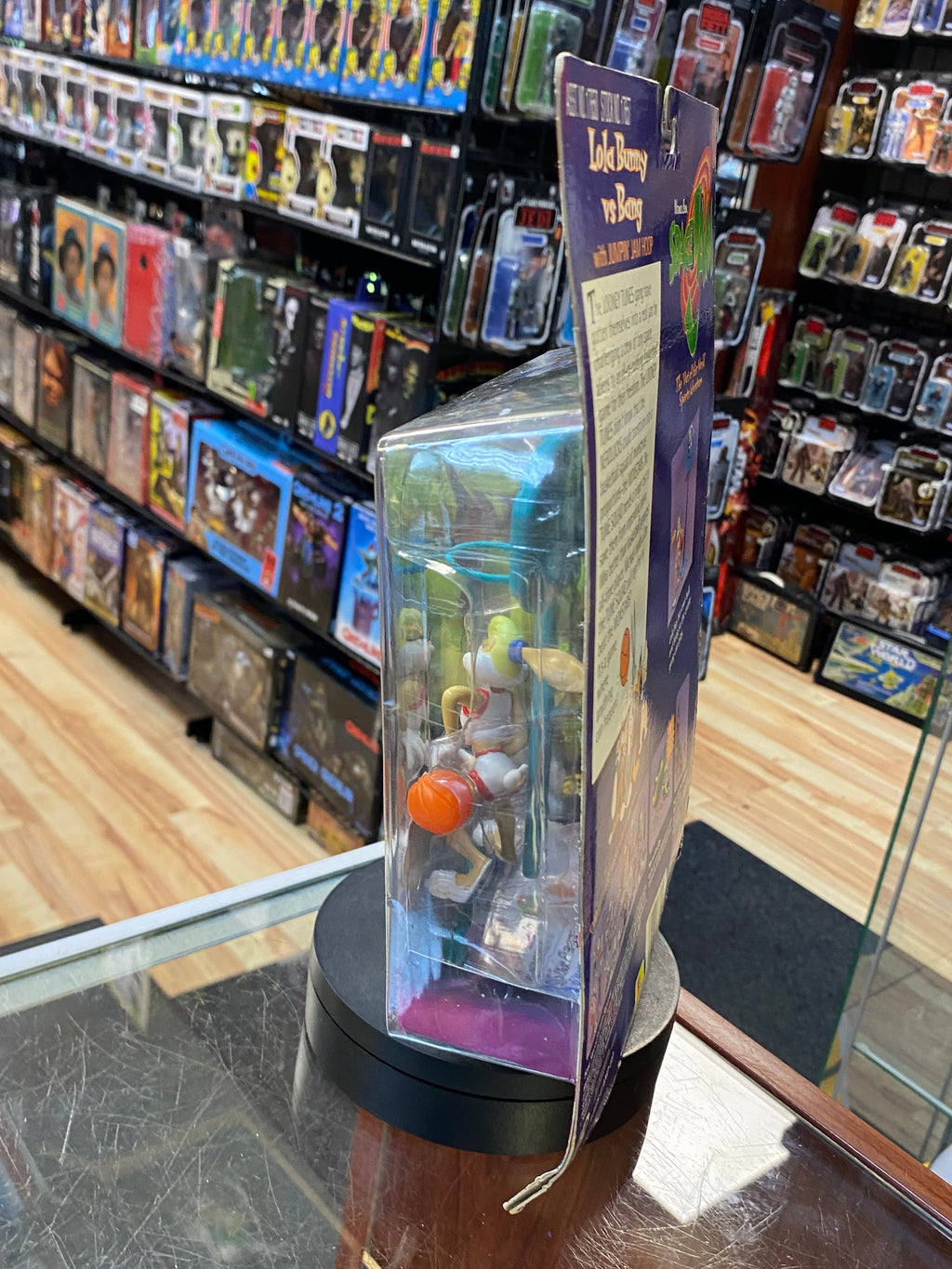 Lola Bunny with Bang (Vintage Space Jam, Playmates) SEALED product image 3, provided for visual reference and product detail