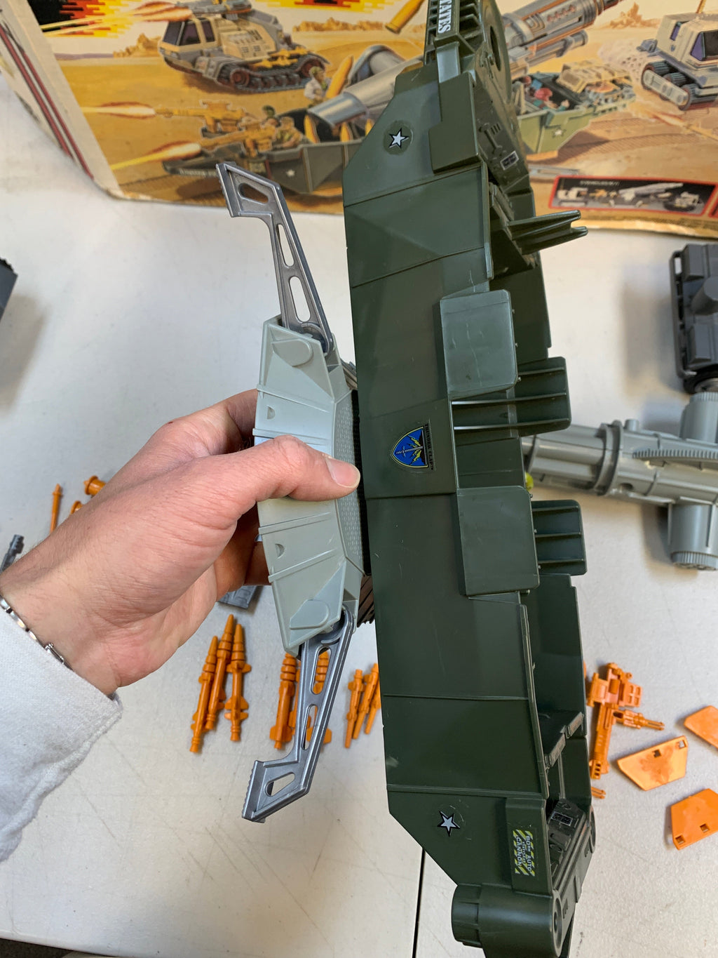 Thunder Clap with Box (Vintage GI Joe, Hasbro) **COMPLETE** product image 44, provided for visual reference and product