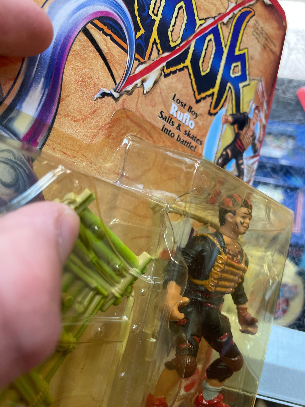 Lost Boy Rufio #2818 (Vintage Hook, Mattel) SEALED product image 5, provided for visual reference and product detail review