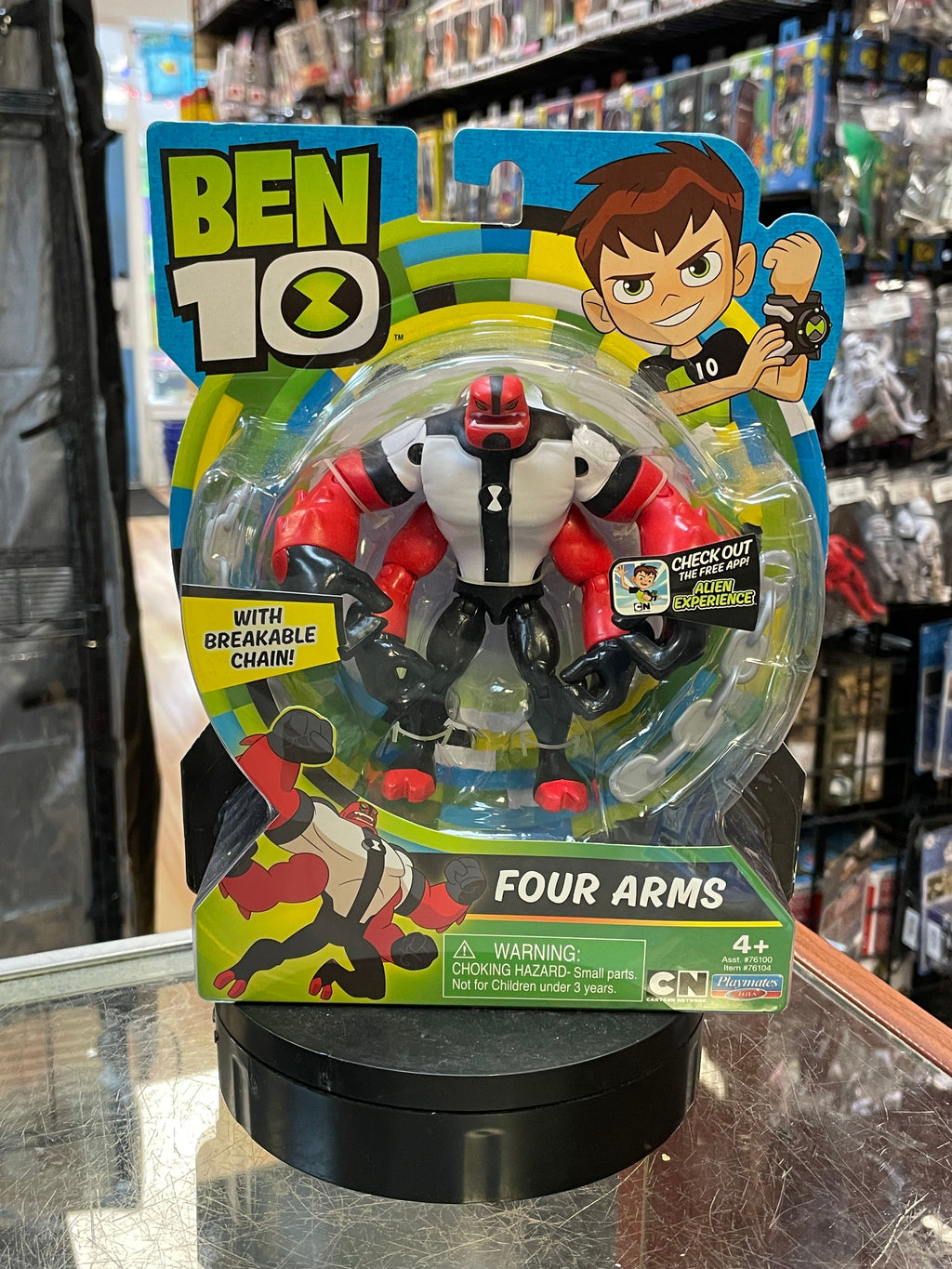Four Arms (Ben 10, Playmates) *SEALED* product image 1, provided for visual reference and product detail review