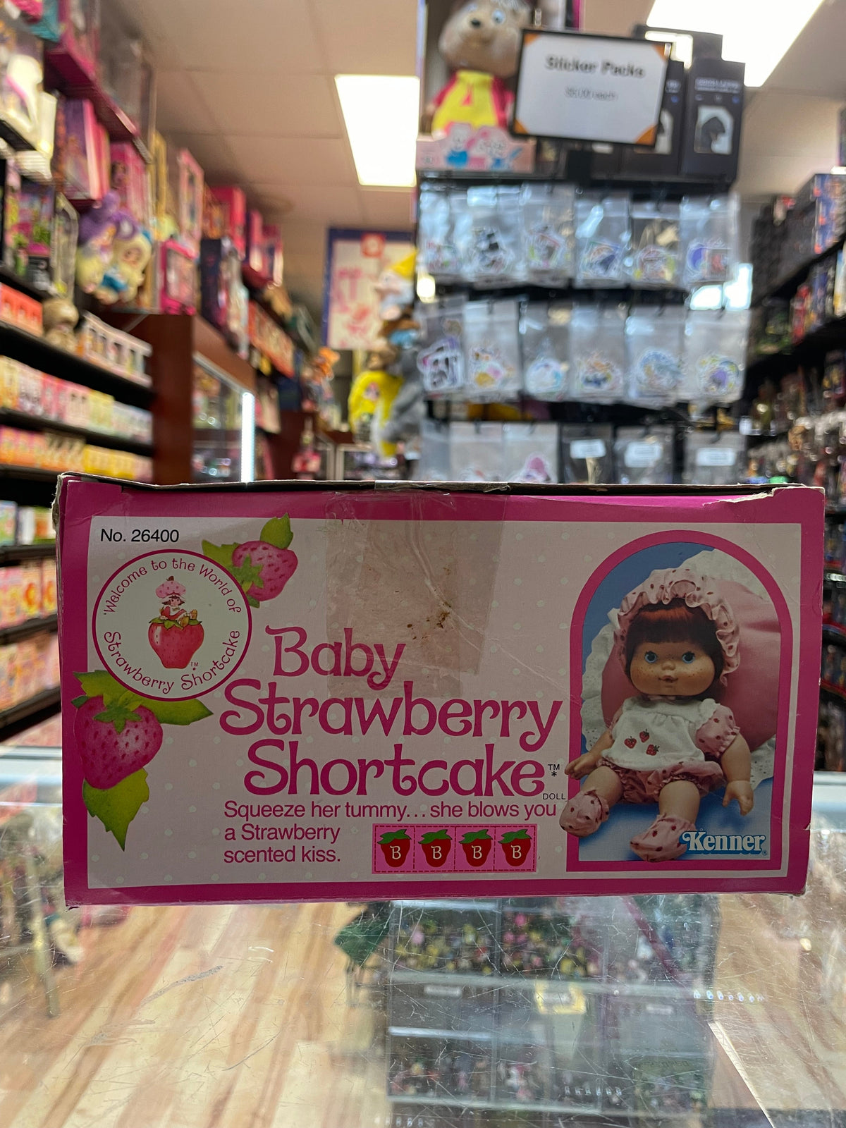 Strawberry Shortcake Baby Doll (Vintage Strawberry Shortcake, Kenner) **Open Box** product image 6, provided for visual