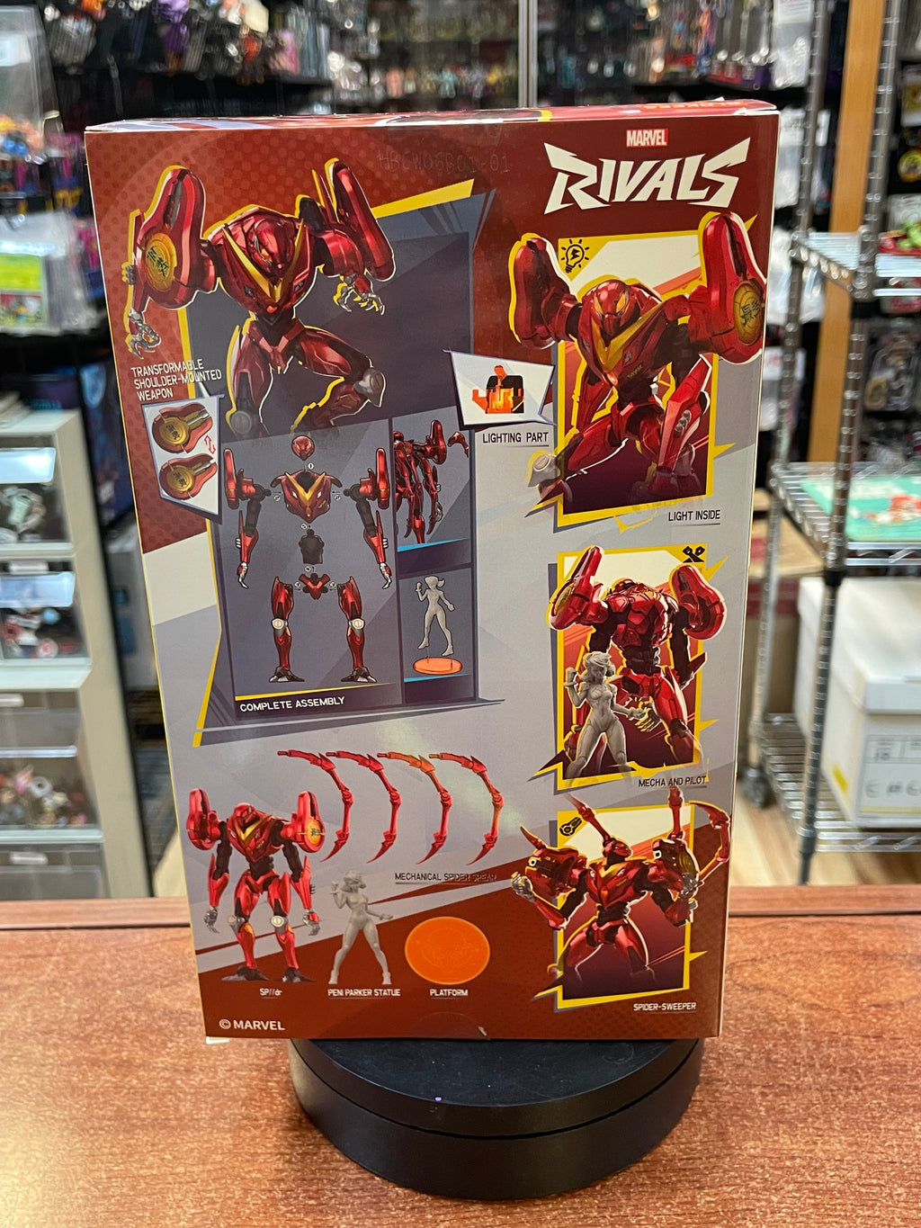 Peni Parker SP/DR Suit Marvel Rivals Champion Class (Marvel, Blokees) SEALED product image 3, provided for visual reference