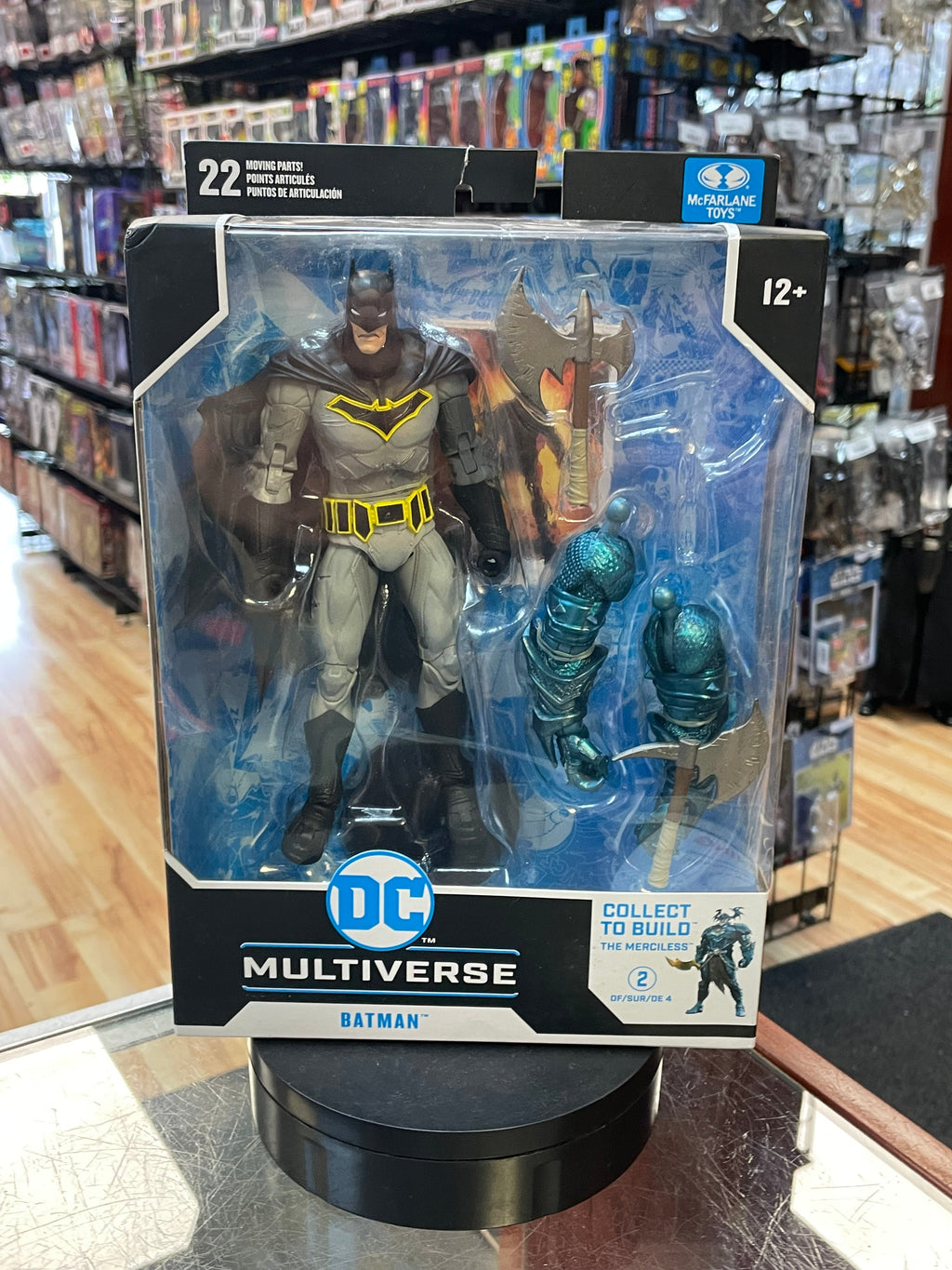 Dark Knight Batman BAF Merciless (McFarlane, DC Multiverse) SEALED product image 1, provided for visual reference and