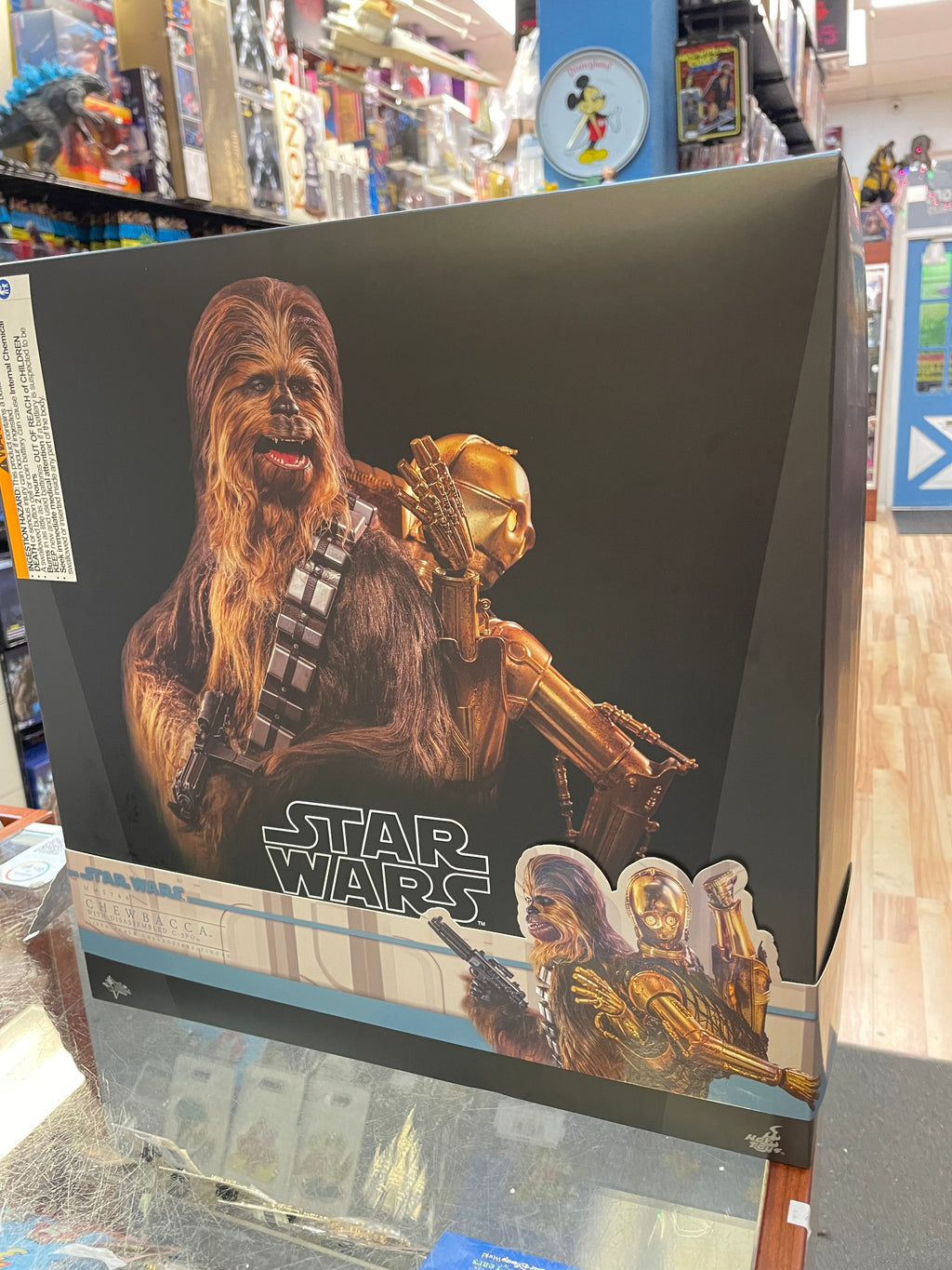 Chewbacca with Disassembled C-3PO MMS766 (Star Wars Hot Toys) COMPLETE product image 49, provided for visual reference and