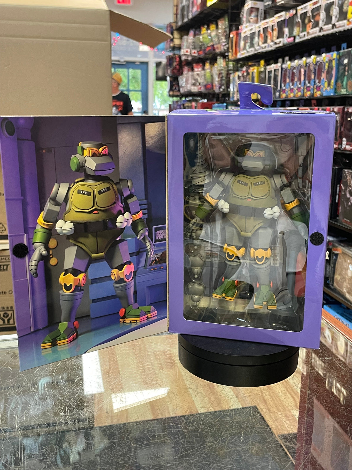Mighty Metalhead (TMNT Ninja Turtles, NECA) **SEALED** product image 1, provided for visual reference and product detail