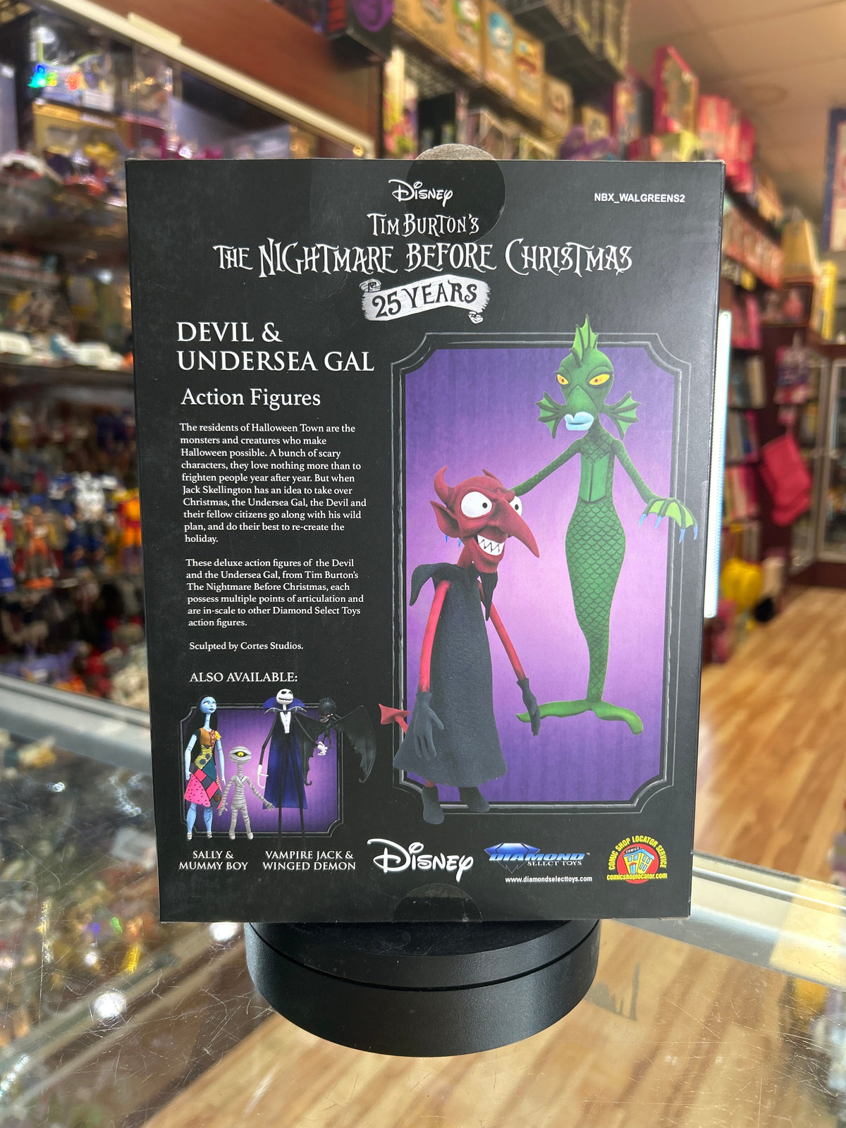 Devil & Undersea Gal (Nightmare Before Christmas, DST) *NEW* product image 4, provided for visual reference and product