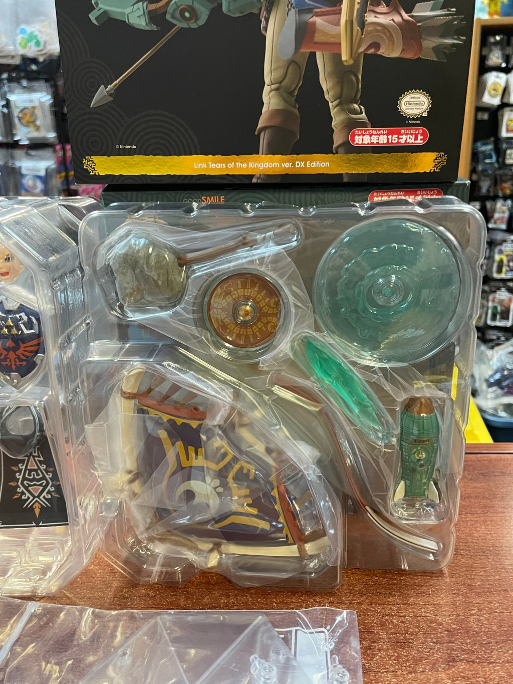Link Tears of the Kingdom DX (Figma Good Smile, Zelda) COMPLETE product image 3, provided for visual reference and product
