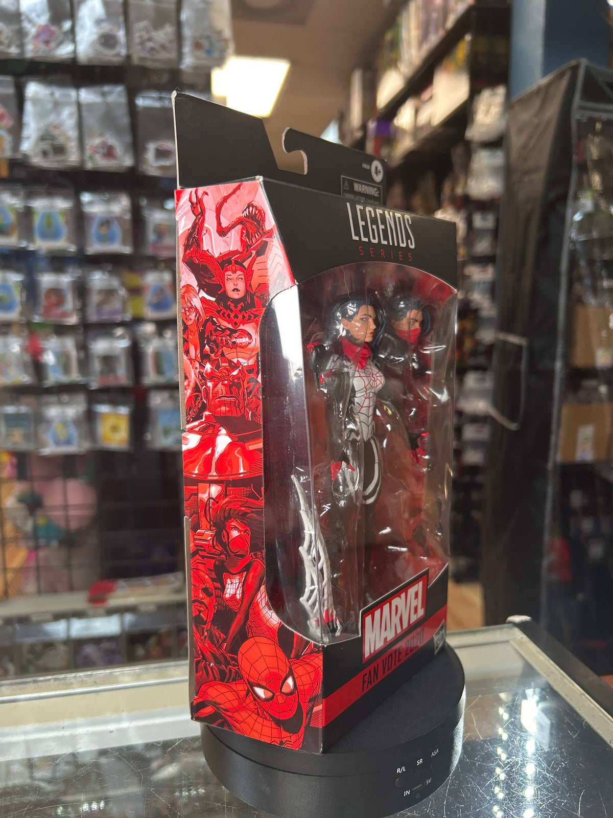 Silk -Fan Vote- (Marvel Legends, Hasbro) *SEALED* product image 2, provided for visual reference and product detail review