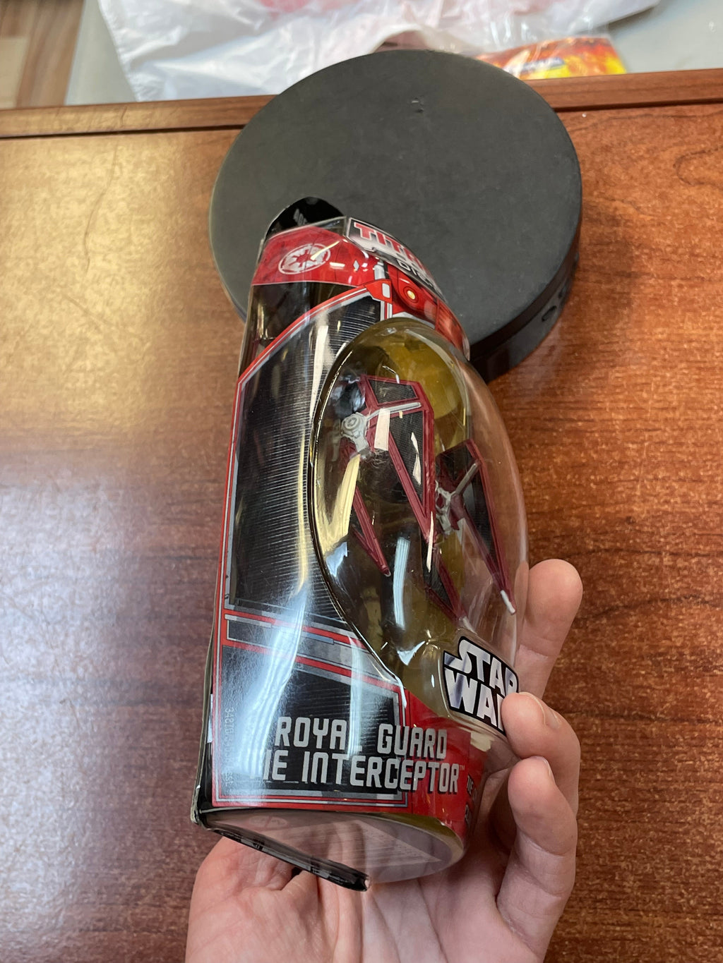 Royal Guard Tie Interceptor (Star Wars Titanium Series, Hasbro) SEALED product image 5, provided for visual reference and