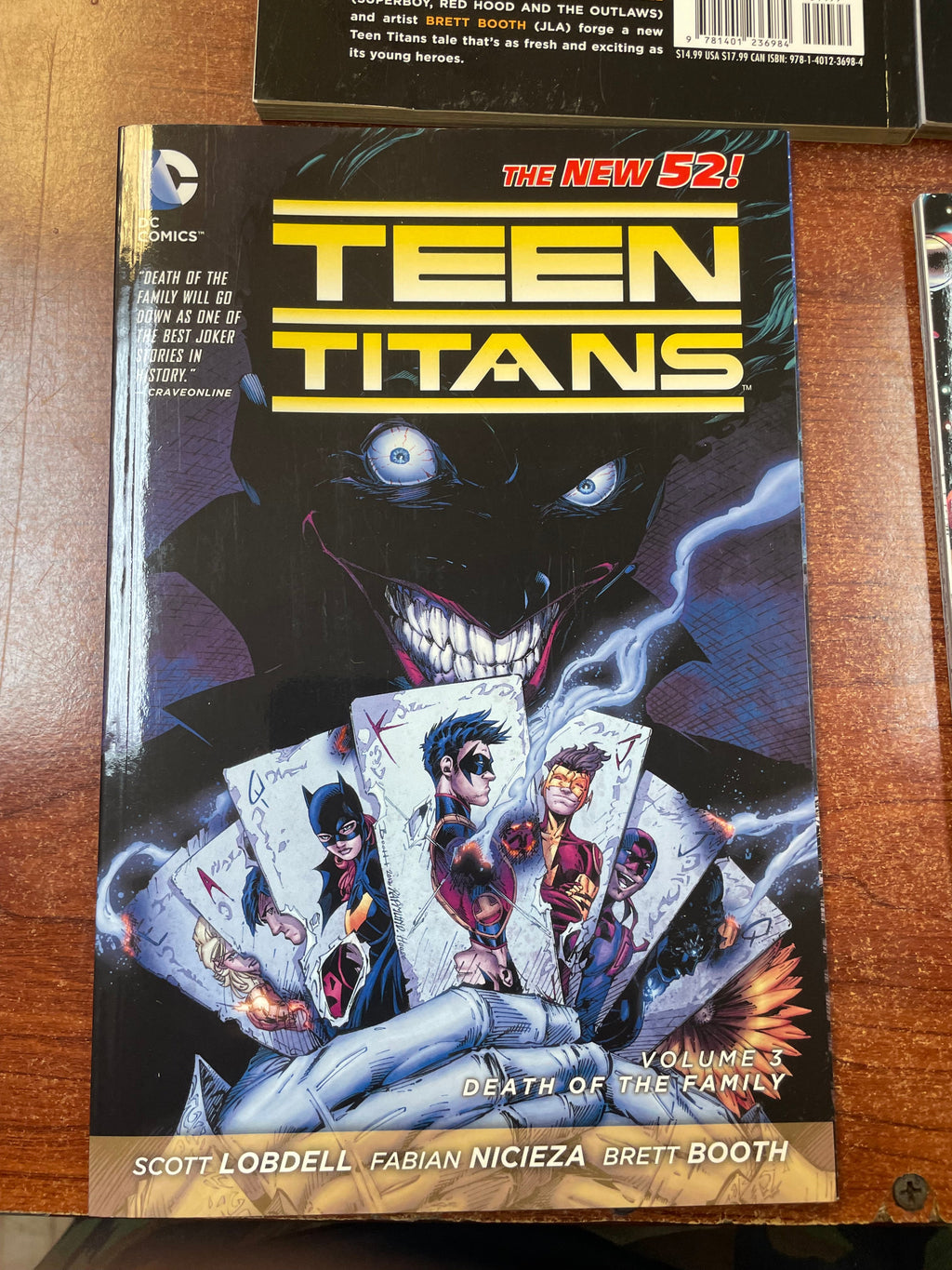 New 52 Teen Titans Vol 1-4 TPB (DC Universe, Comics) product image 3, provided for visual reference and product detail review
