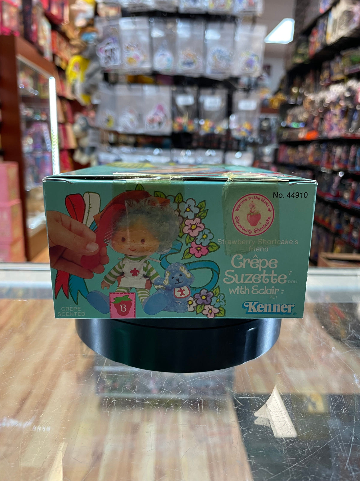 Crepe Suzette with Eclair Doll (Vintage Strawberry Shortcake, Kenner) **SEALED** product image 5, provided for visual